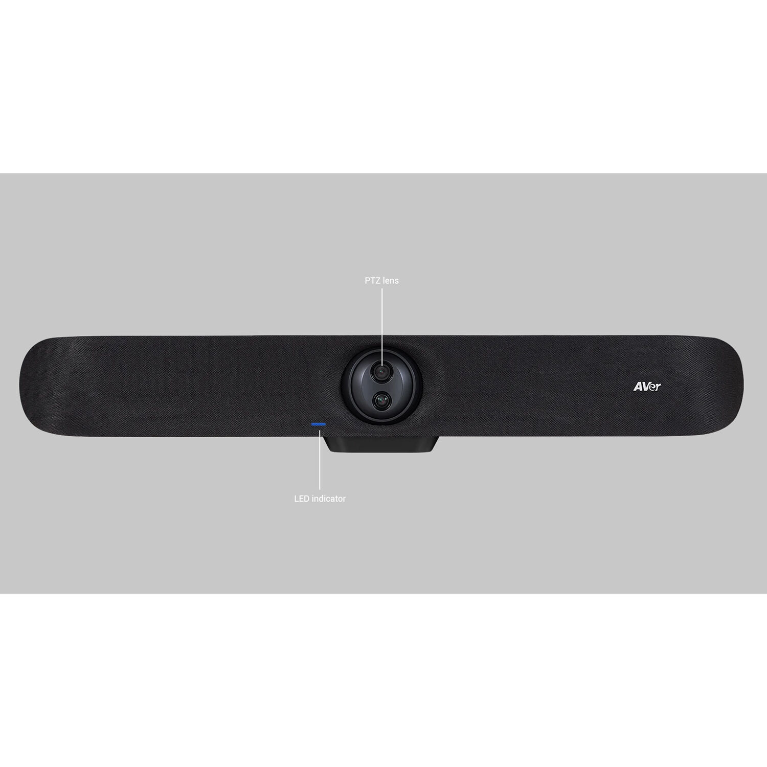 AVer VB350 conference video bar with dual 4K lenses for mid-to-large meeting rooms — view 3