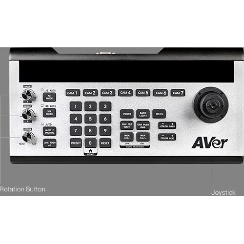 AVer CL01 IP PTZ camera controller for managing up to 7 cameras — view 4