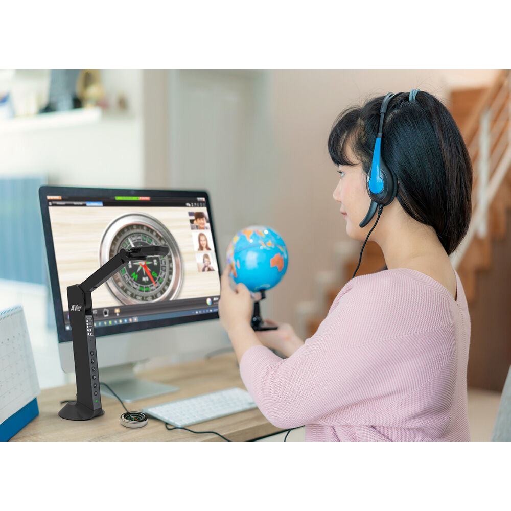 AVer M11-8M document camera with 8 MP resolution 60 fps and 20x digital zoom — view 4