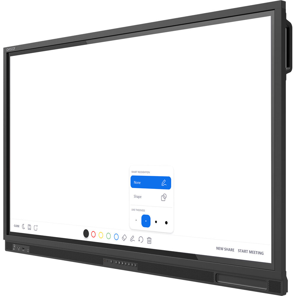 AVOCOR E50 75 inch 4K infrared touch commercial display for meeting rooms — view 11