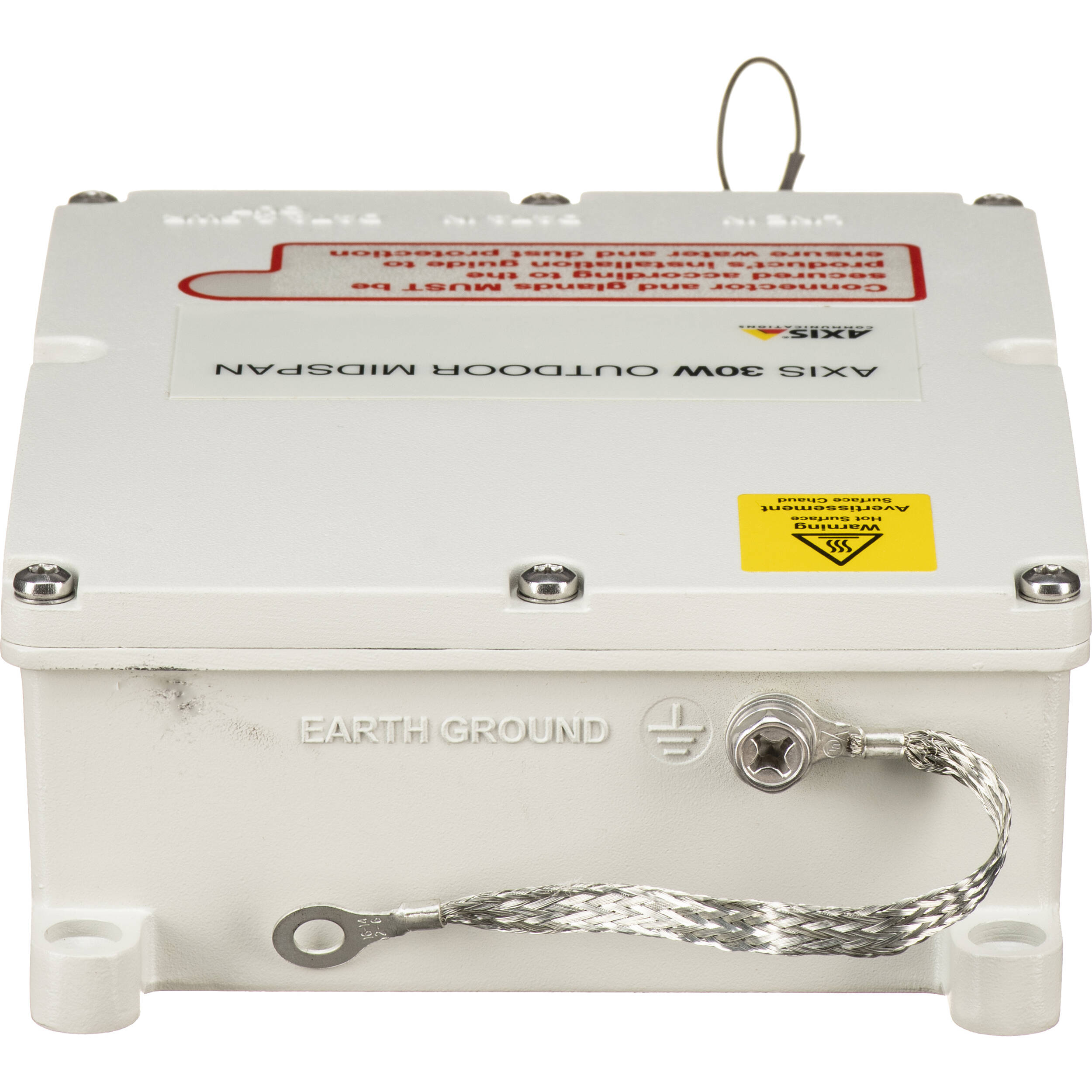 Axis 30W OUTDR MIDSPAN inline PoE midspan for outdoor network devices — view 5