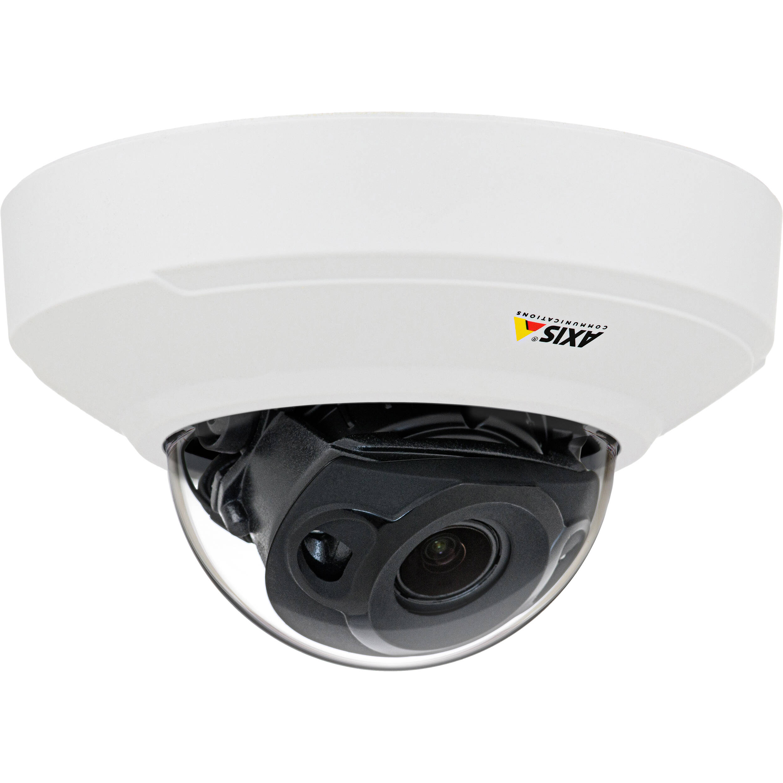 Axis M4216-Lv - Compact, Varifocal, D/N Mini Dome with Built-in Ir Illumination and Dust- and Vandal-Resistant Casing for Easy Indoor Mounting. 3-6 Mm Lens with Remote Zoom and Focus Simplifying the Installation. Multiple, Individually Configurable H.264, H.265 and Motion Jpeg Streams; 4mp in 4:3, 3mp in 16:9, Max 30 Fps with Wdr. Zipstream for Reduced Bandwidth and Storage. Includes a Deep Learning Processing Unit (Dplu) for Advanced Analytics. Axis Object Analytics, Video Motion Detection and Active Tampering Alarm. Hdmi Output (Micro). Microsd Memory Card Slot for Optional Local Video Storage. Axis Edge Vault for Increased Cyber Security