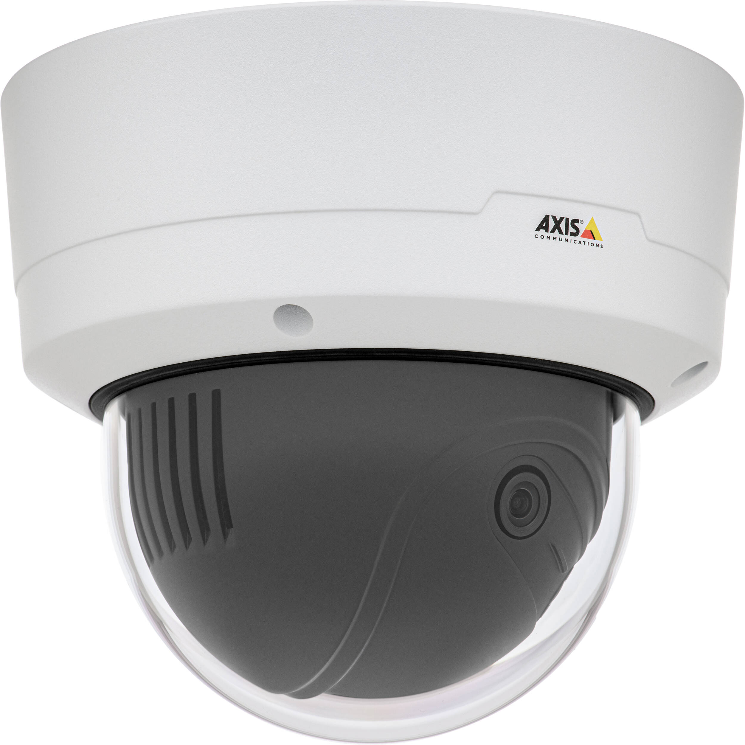 AXIS P3827-PVE delivers a 180 panoramic overview of extensive areas with high resolution images and incredible details up to 30 fps. With 7 MP resolution and seamless stitching of all four images, it offers 180 horizontal and 90 vertical coverage with no blind spots. Built on ARTPEC-8, it offers powerful artificial intelligence and deep learning analytics on the edge. With AXIS Object Analytics, it can accurately detect and classify moving objects for more effective monitoring. Including horizon straightening, this product will give an excellent viewing experience, enabling to set the horizon in the image. Additionally, built-in cybersecurity features prevent unauthorized access and safeguard your system. Power over Ethernet. — view 2