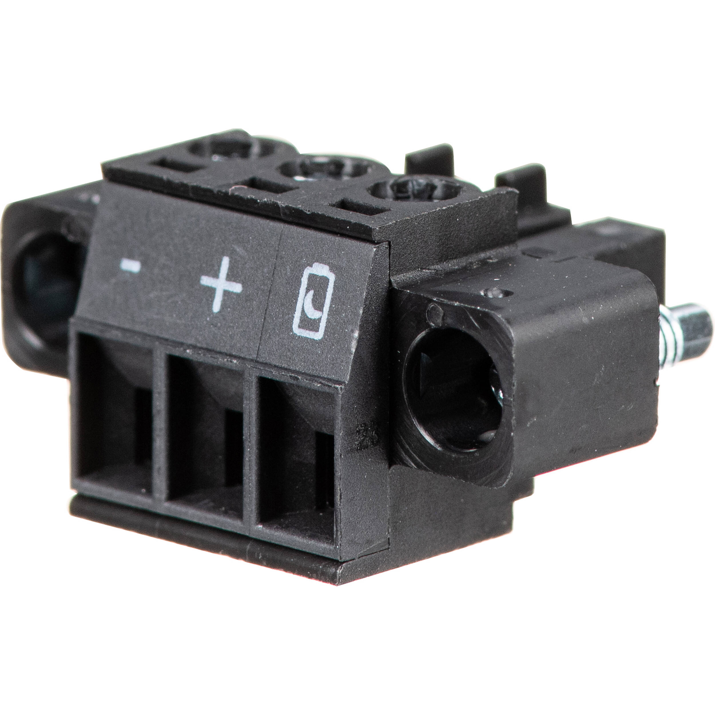 AXIS TU6001 3-pin 3.81 mm connector 10-pack for AXIS device terminations — view 2