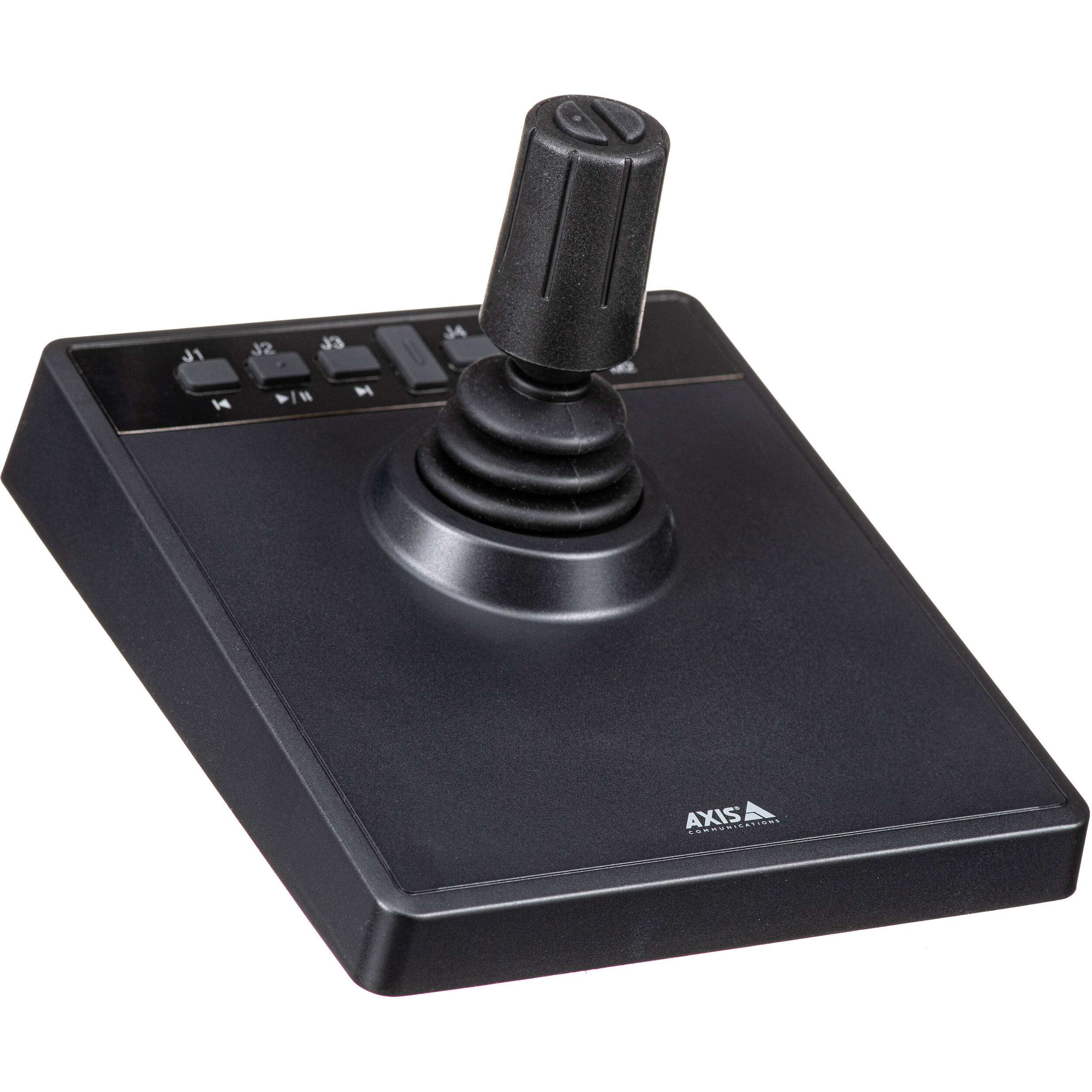 AXIS TU9001 Control Board is a modular system with separate joystick and keypad units. The modular system allows you to choose a simple solution such as only the joystick, or a complete solution with the two modules for both camera and video management. — view 2