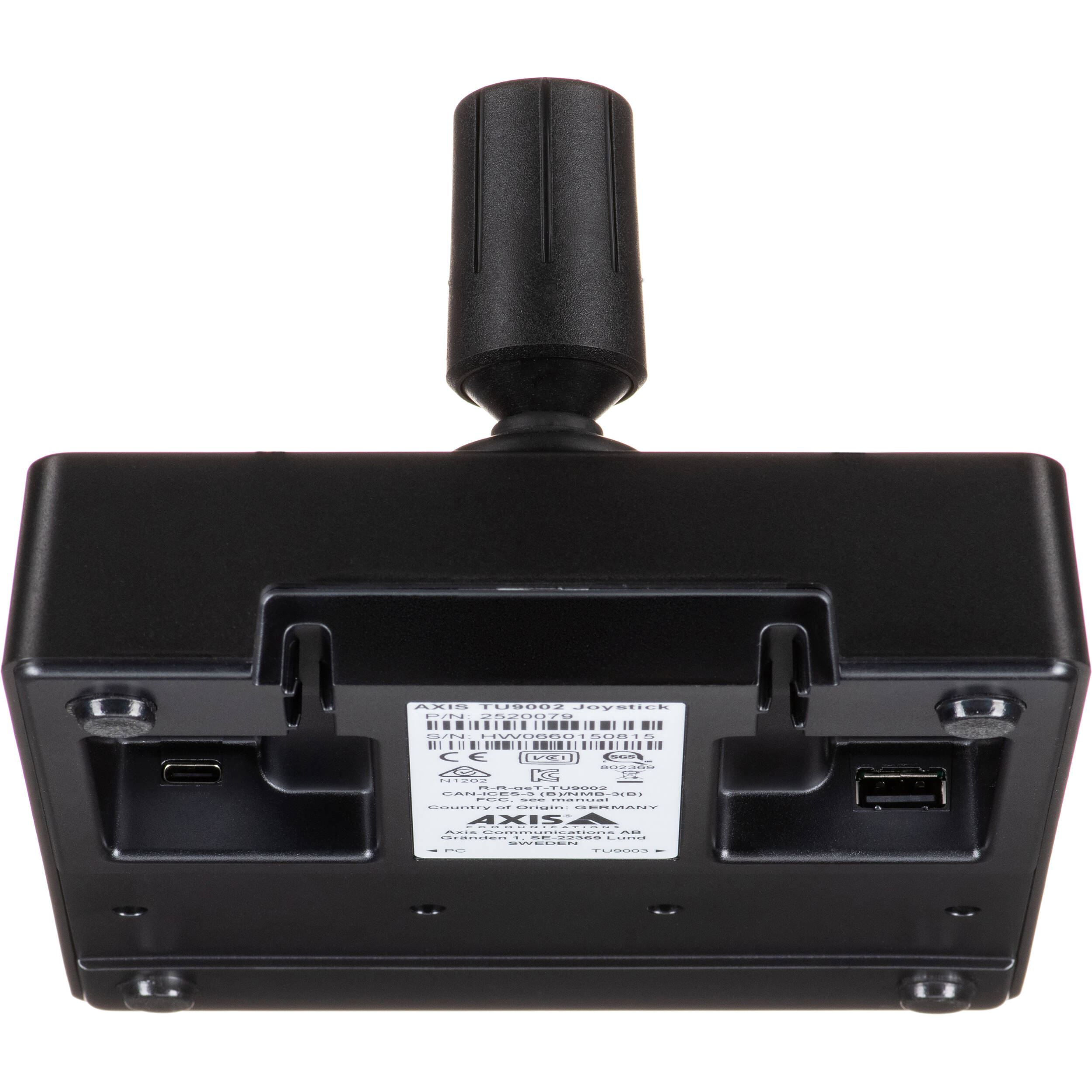AXIS TU9002 joystick controller for security operator input — view 4