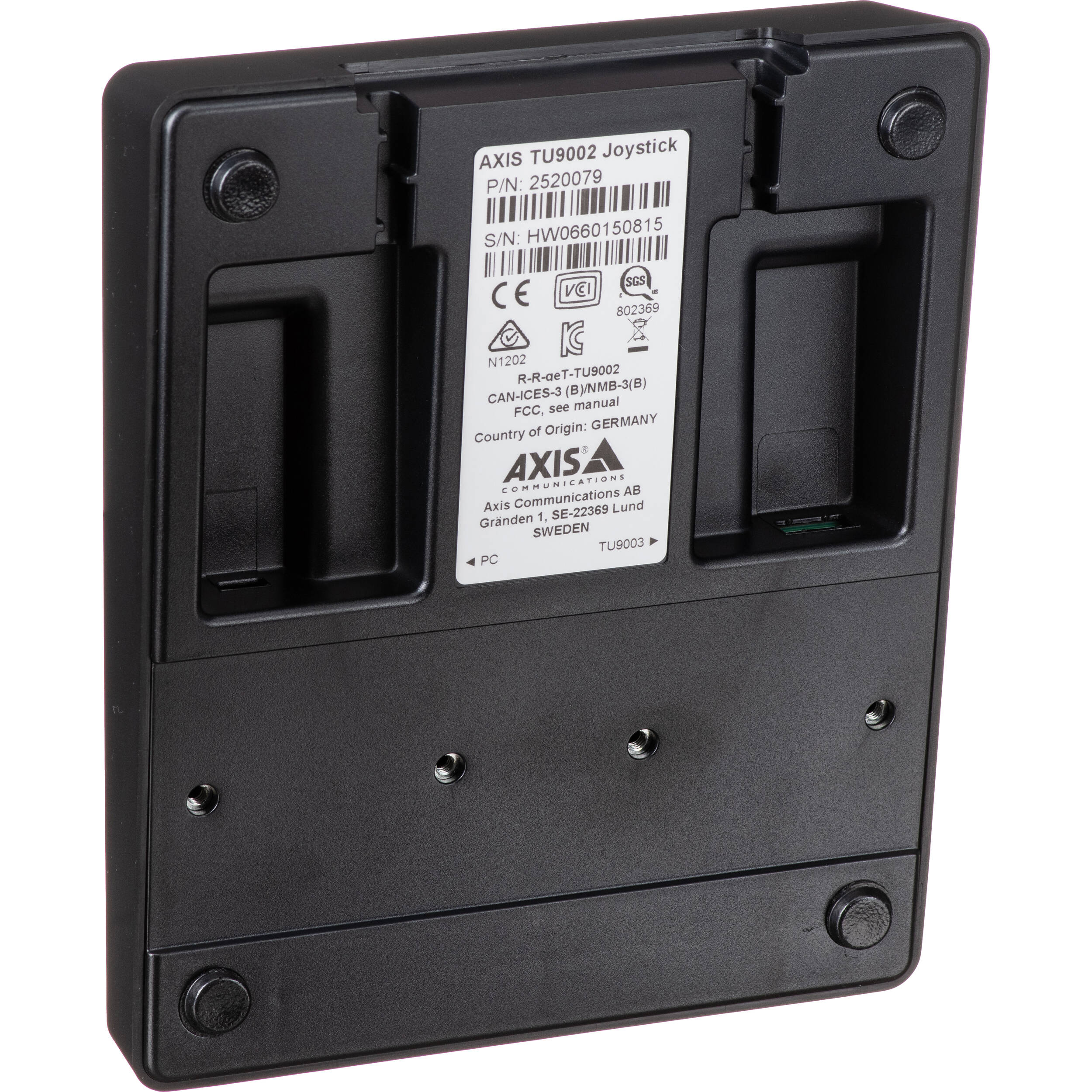 AXIS TU9002 joystick controller for security operator input — view 5
