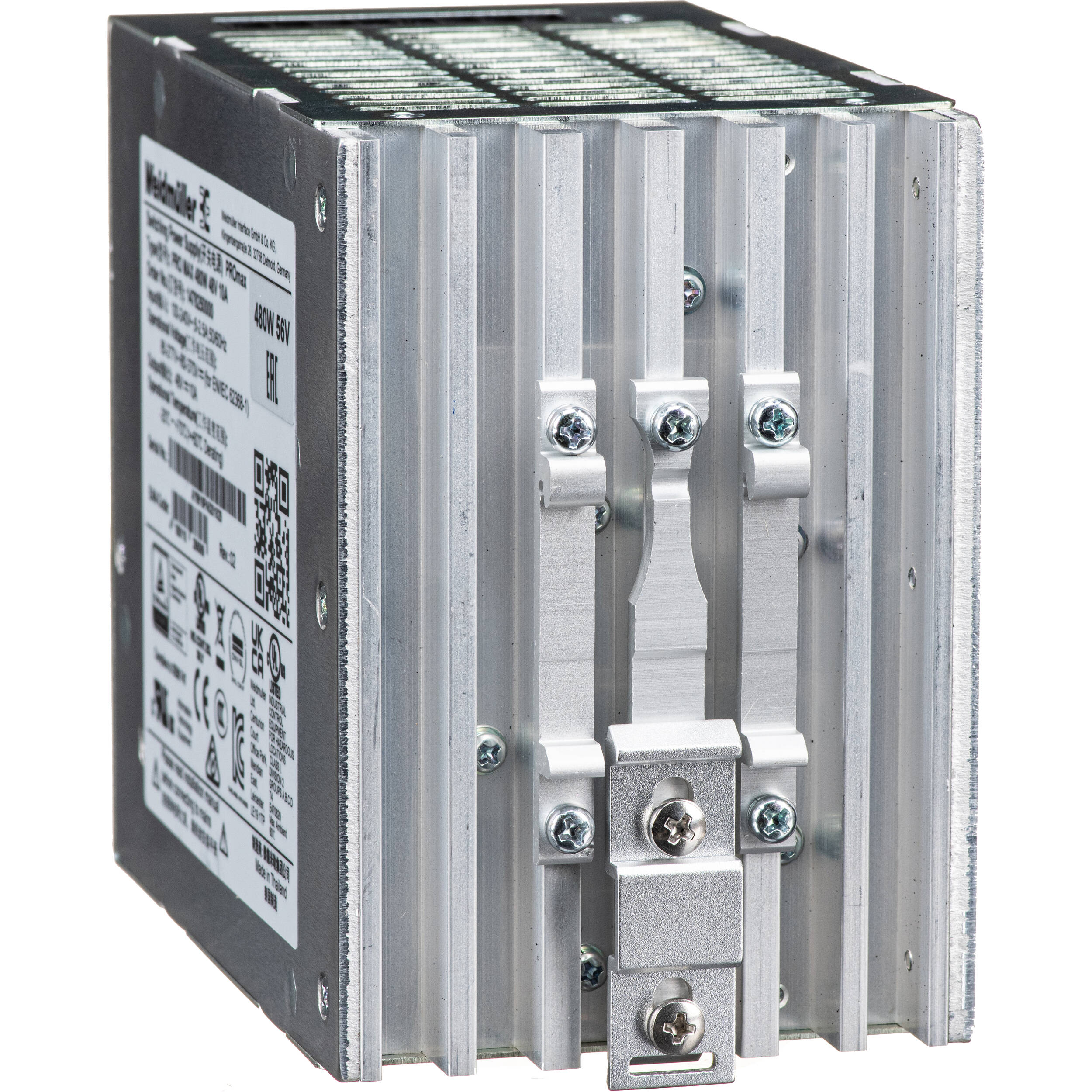 DIN PS56 480 W DIN rail power supply for industrial cabinet installation — view 4