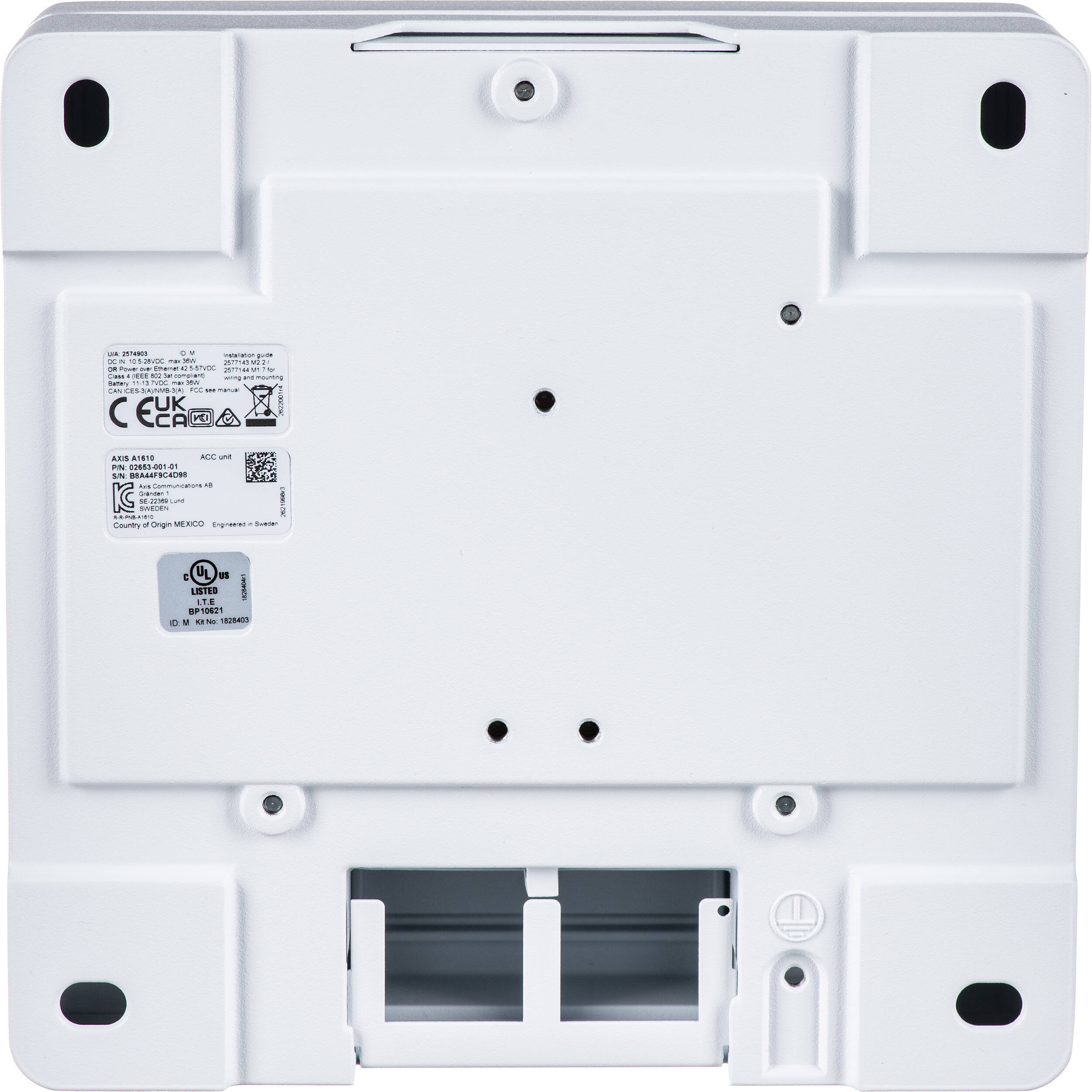 AXIS A1610 Network Door Controller from Axis Communications for enterprise door access control — view 4