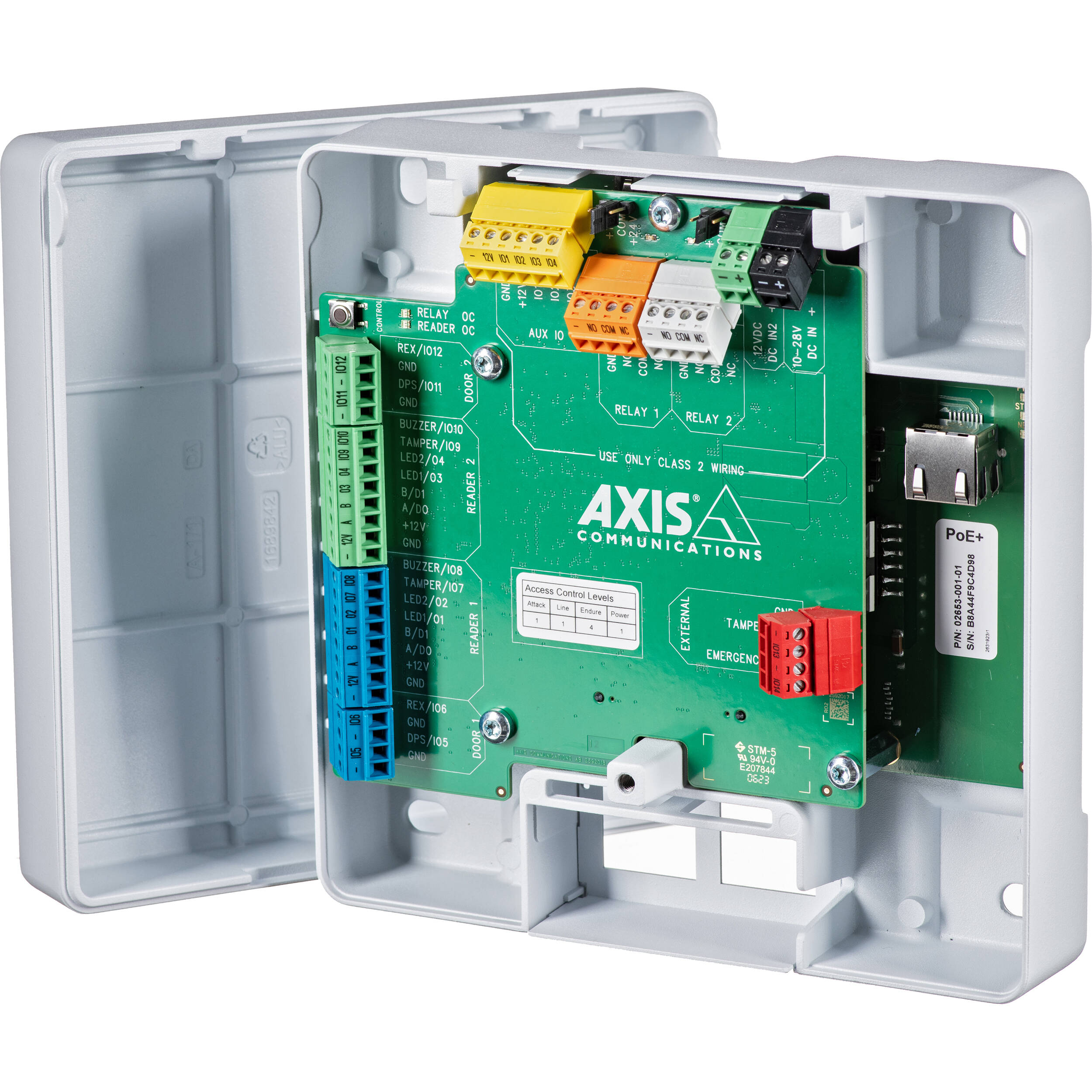 AXIS A1610 Network Door Controller from Axis Communications for enterprise door access control — view 5