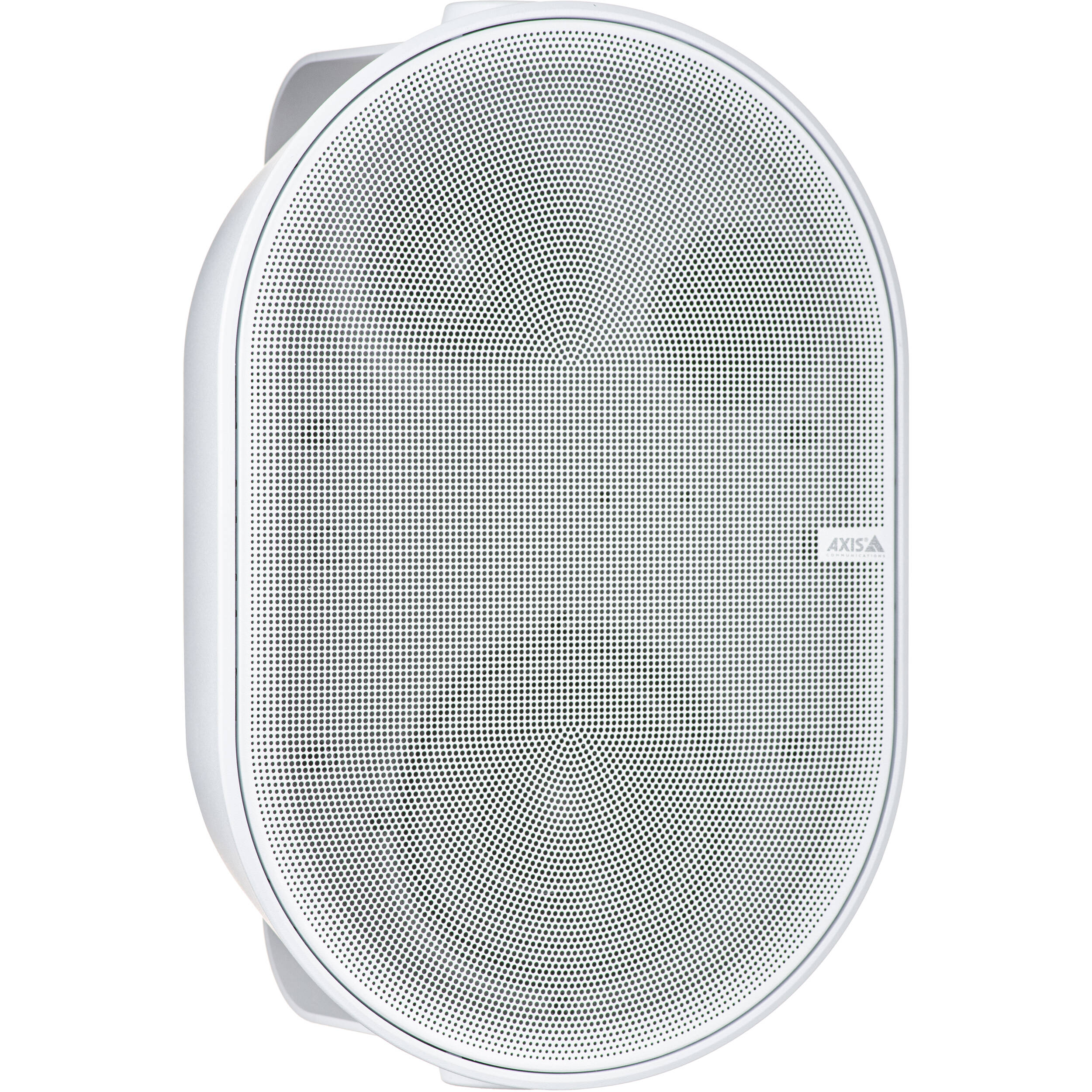 AXIS C1110-E WHITE network speaker in white finish for enterprise paging and background audio — view 2