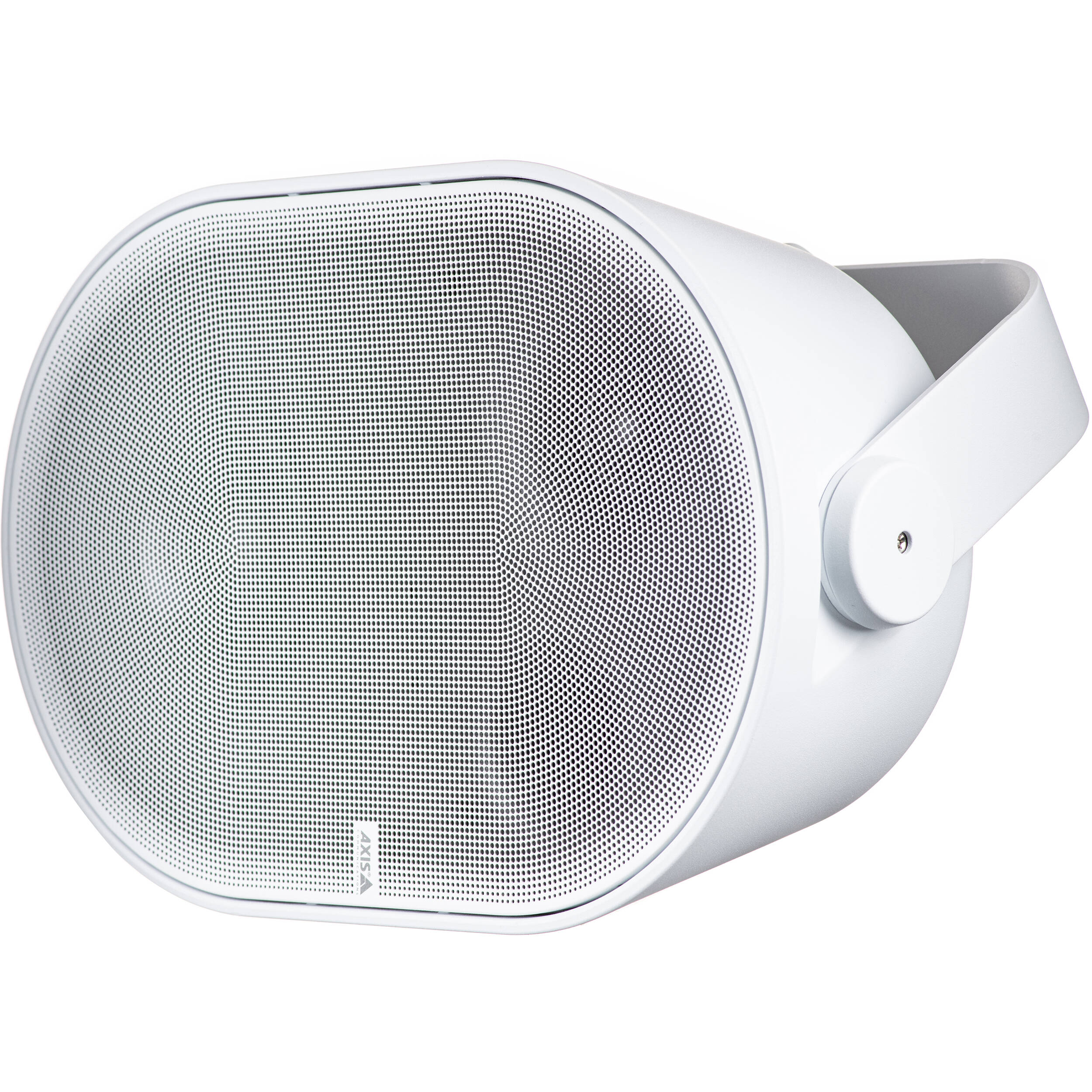 AXIS C1110-E WHITE network speaker in white finish for enterprise paging and background audio — view 4