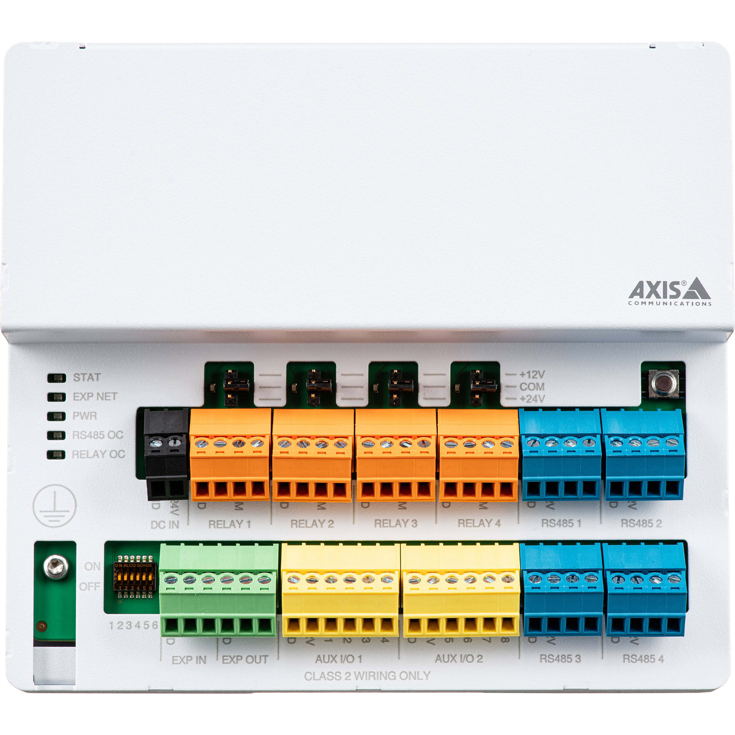 AXIS A9910 I/O relay expansion module for access control integration — view 6