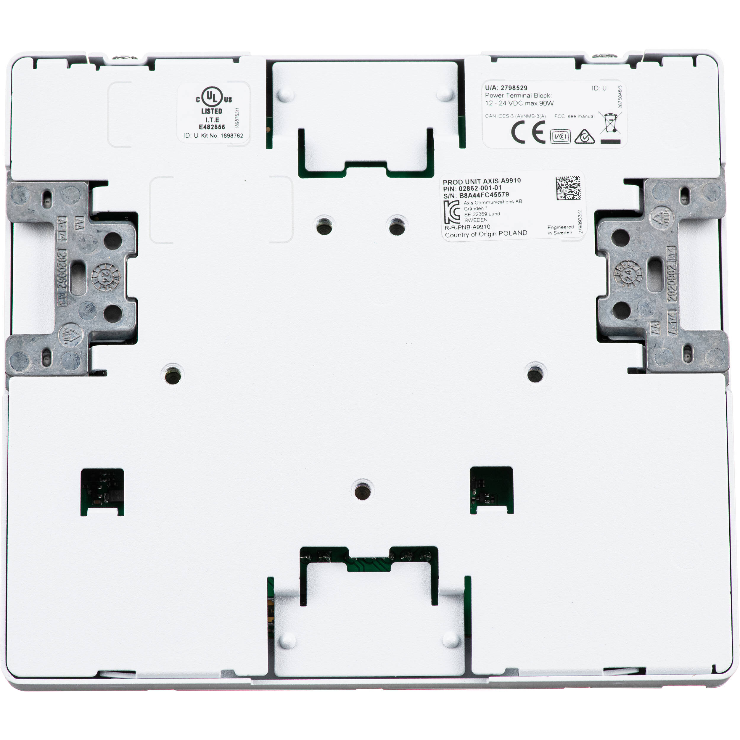 AXIS A9910 I/O relay expansion module for access control integration — view 7