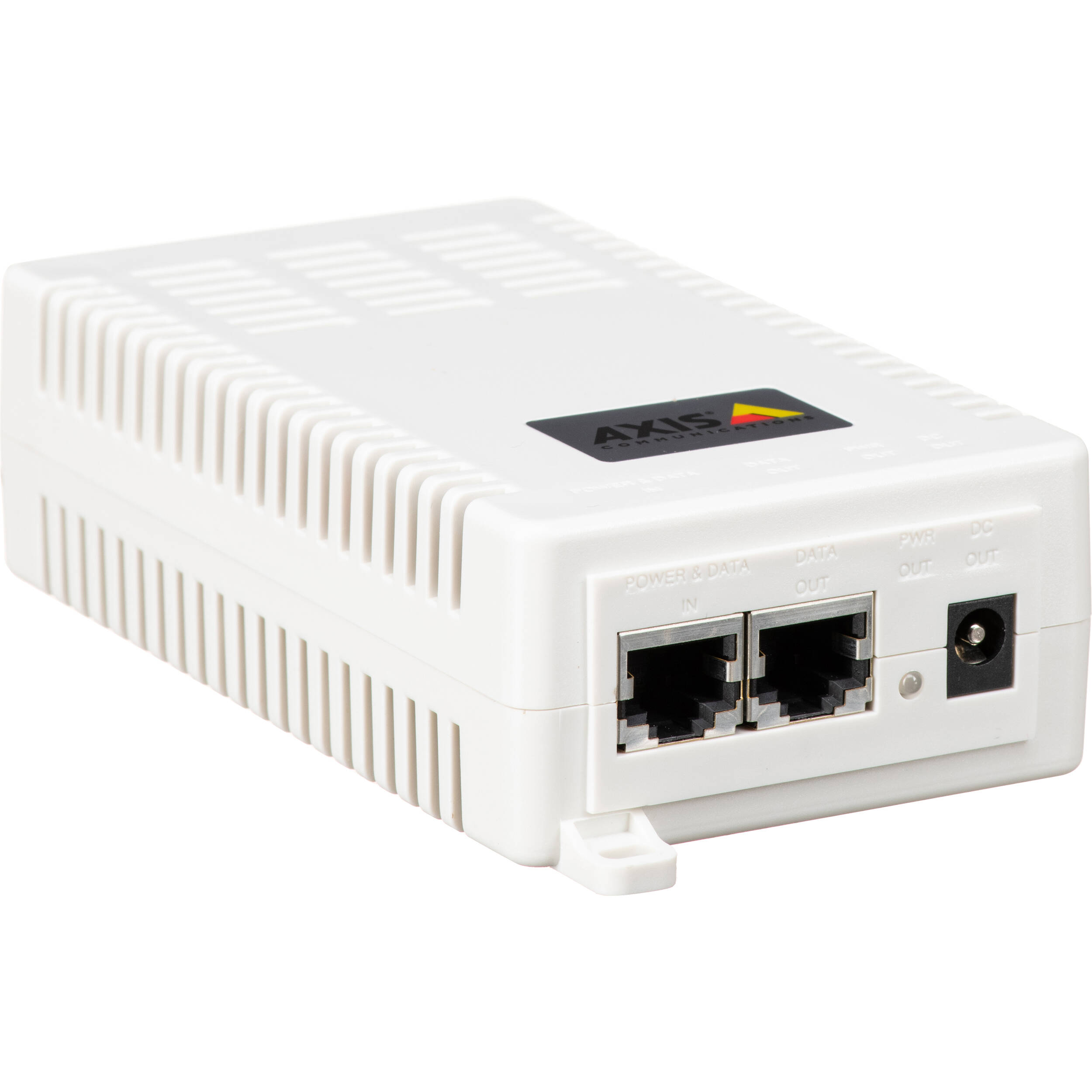 Axis T8127 PoE splitter for converting Power over Ethernet to device power — view 5