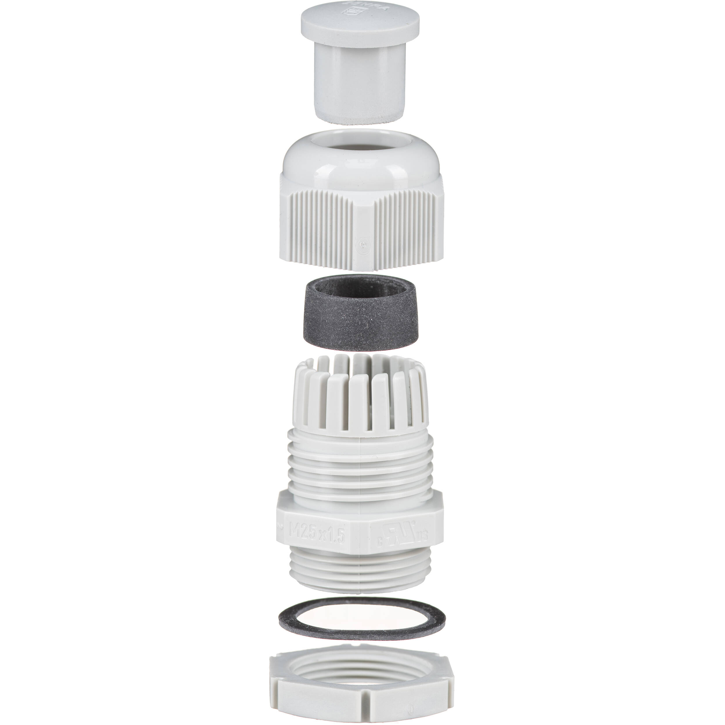Axis Communications 5503-831 5-pack M25 cable gland for secure cable entry management — view 5