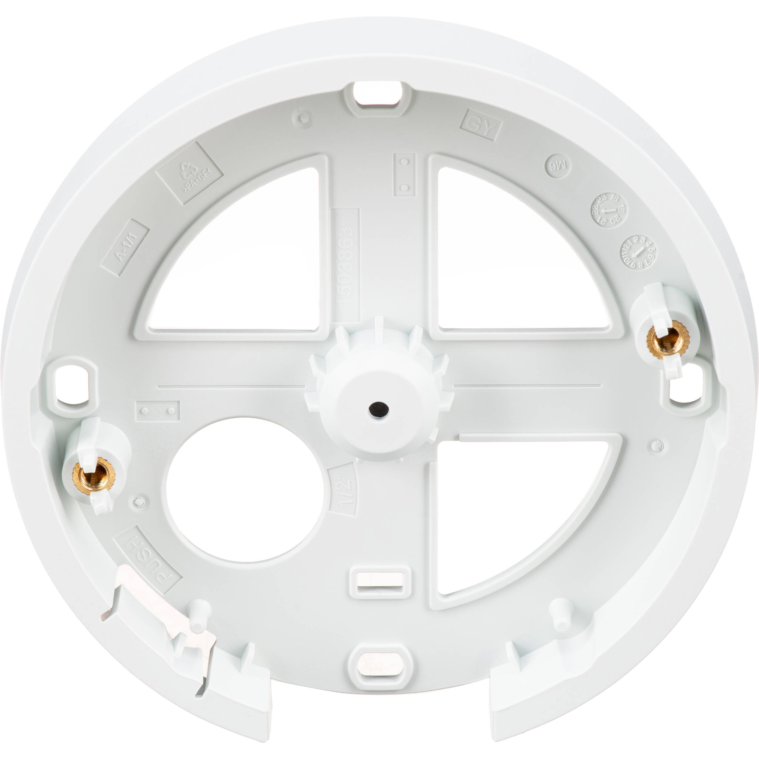 Axis T94B01P conduit back box for wall-mounted Axis installation — view 3