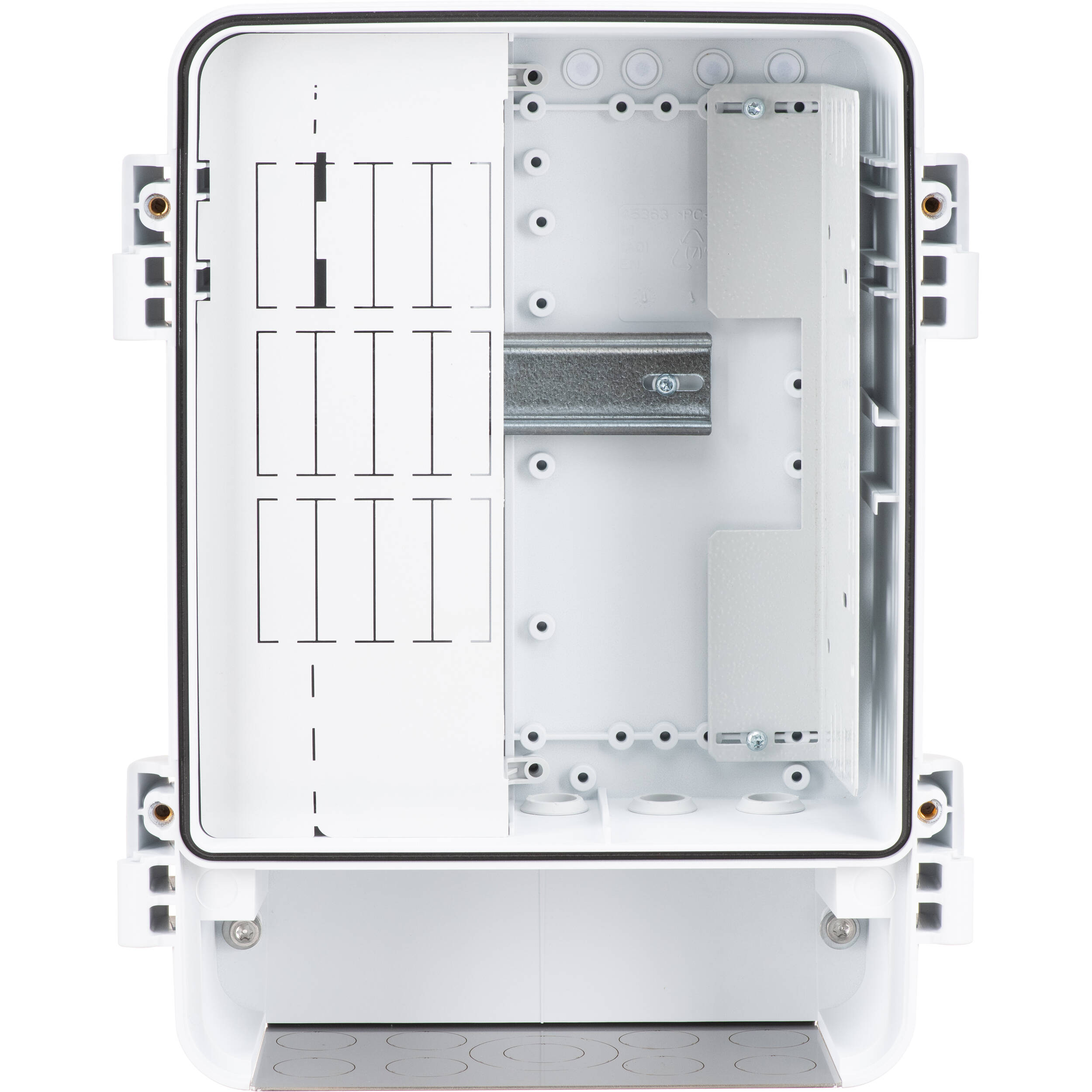 Axis T98A18-VE outdoor surveillance cabinet, MPN 5900-181, for protected security equipment installation — view 5
