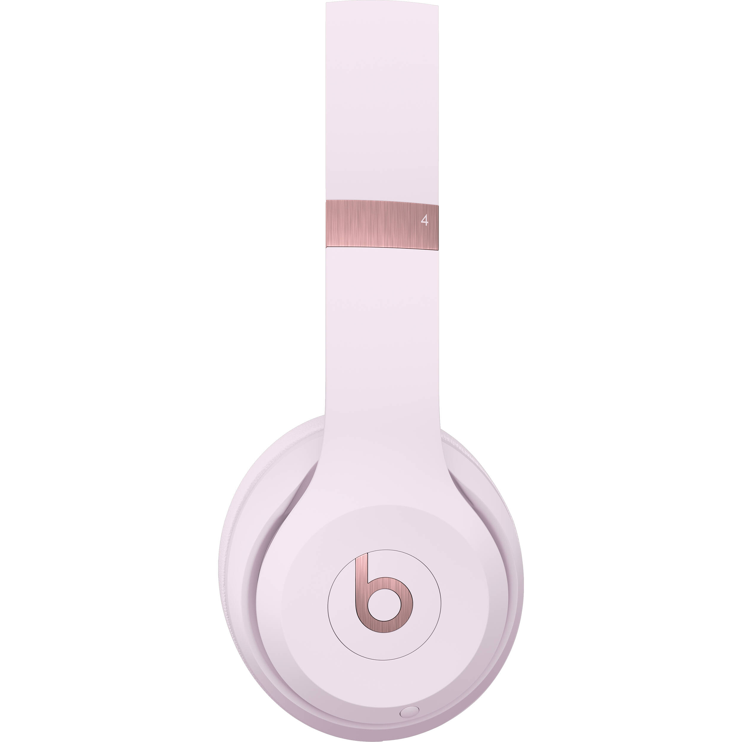 Beats Solo 4 Wireless headset in Cloud Pink with compact on-ear design — view 2