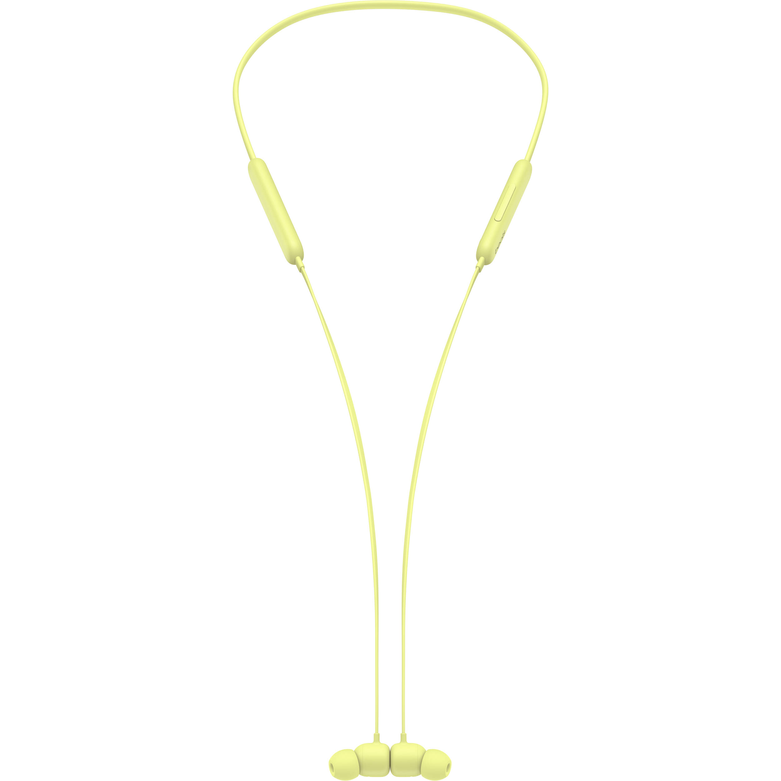 Beats Flex All-Day Wireless Earphones in Yuzu Yellow with Bluetooth in-ear design — view 4