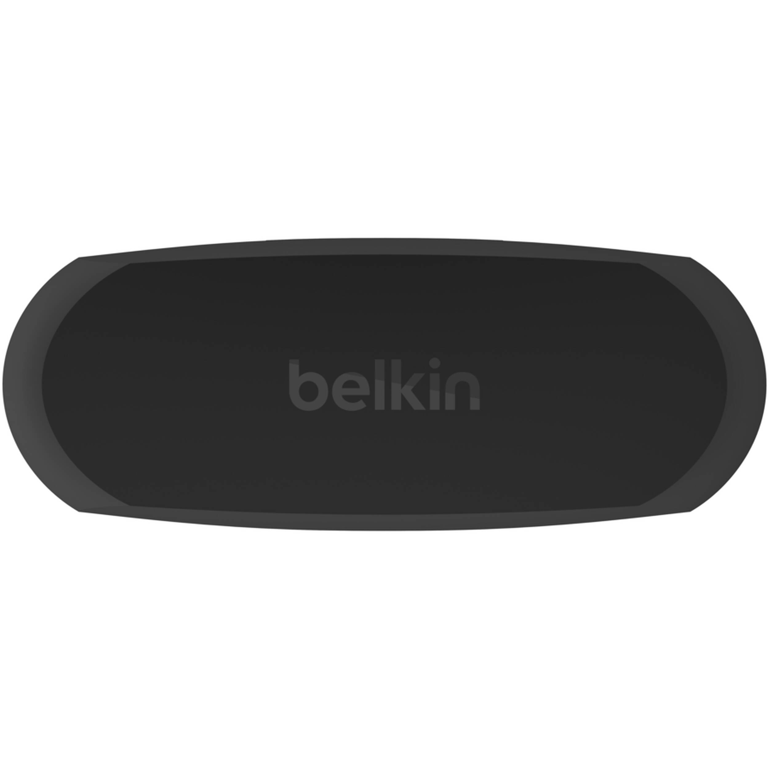 Belkin SoundForm Rhythm black true wireless stem earbuds — view 4