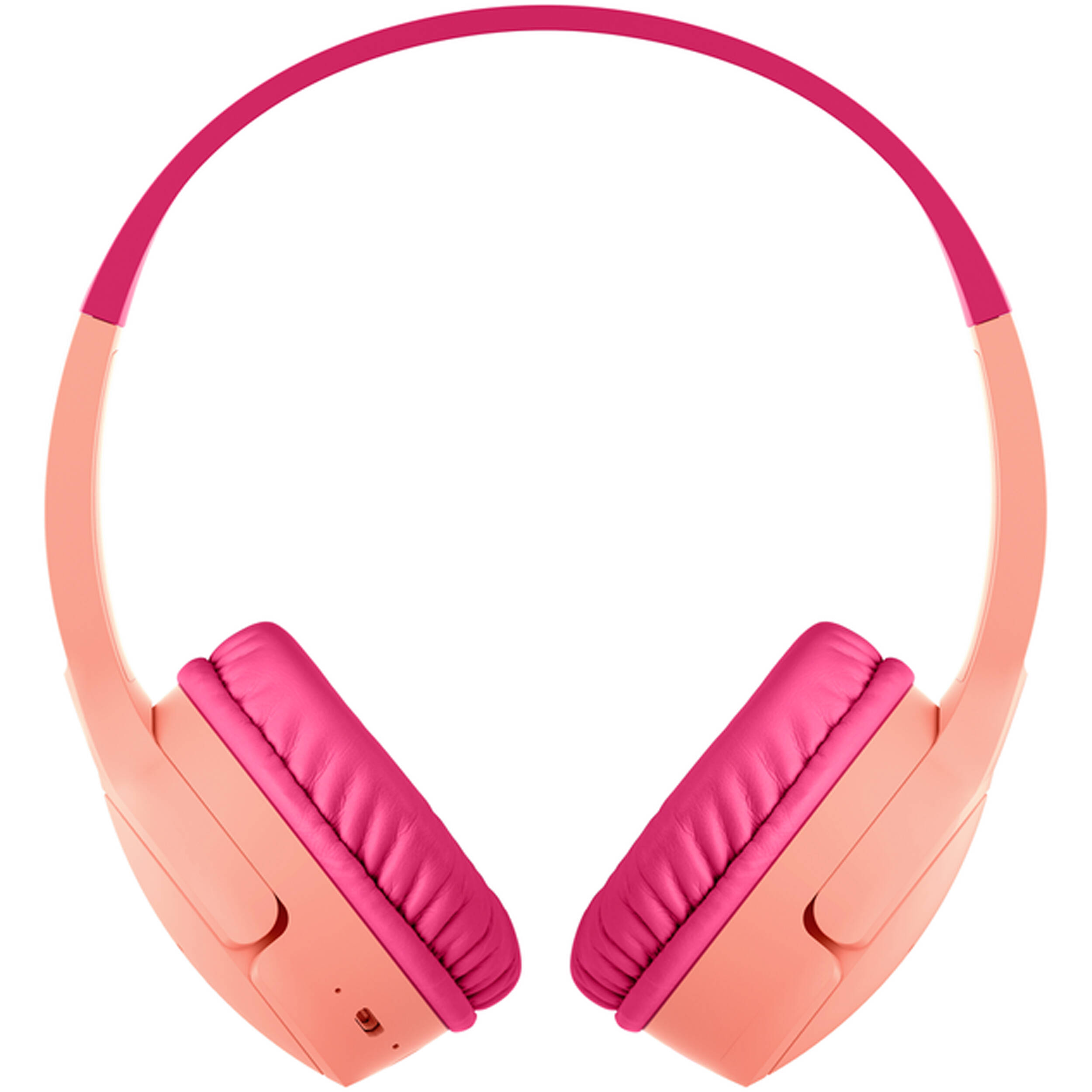 Belkin SOUNDFORM Kids pink on-ear wired headphones with built-in microphone — view 2