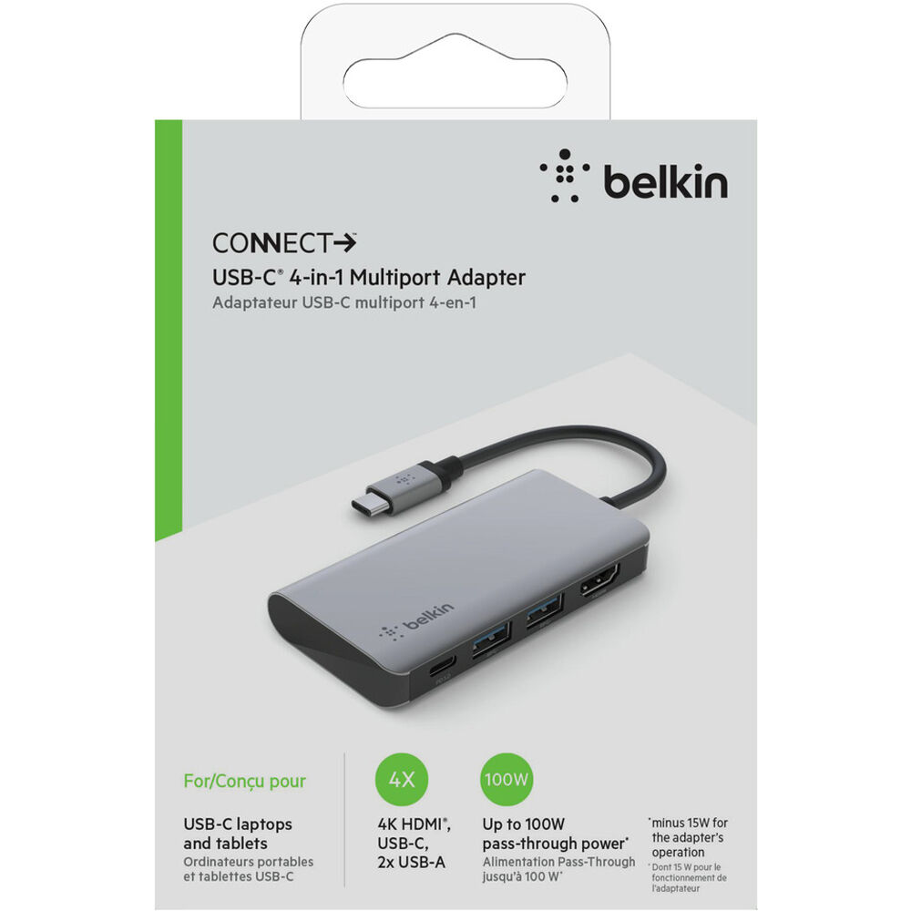 USB-C 4-IN-1 MULTIPORT ADAPTER — view 6