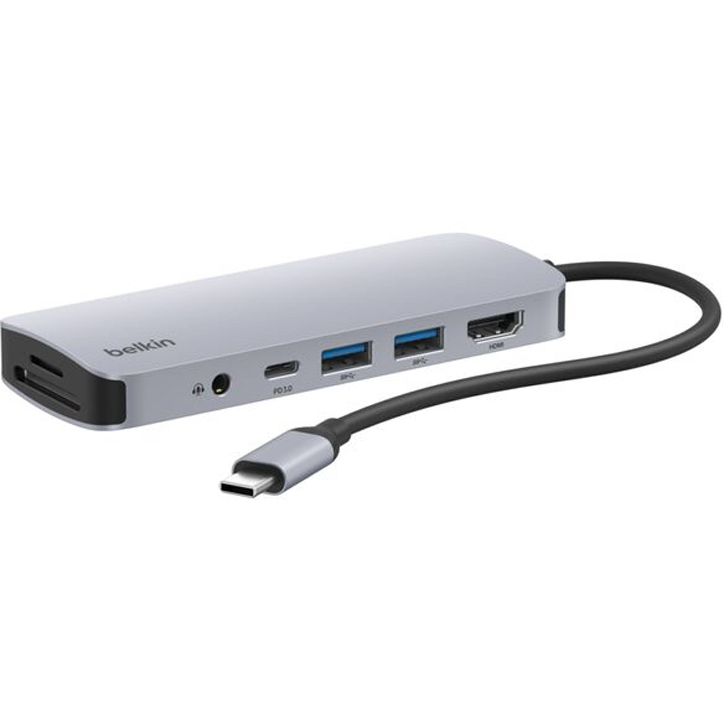 Belkin AVC009FQSGY 7-in-1 USB-C multiport hub — view 2