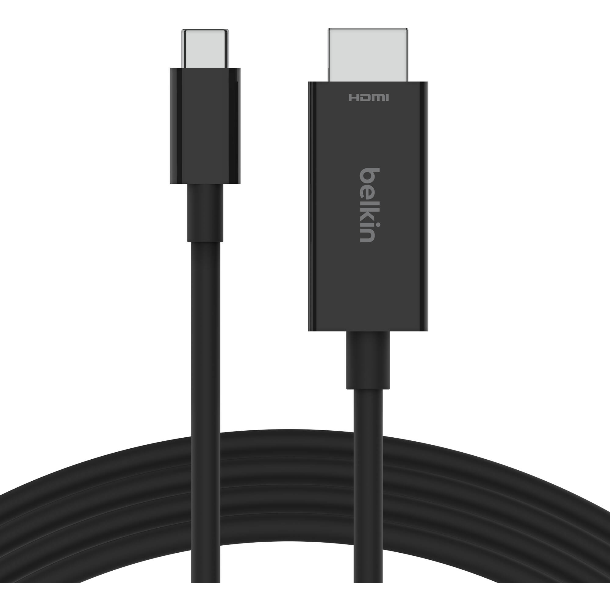 Belkin USB-C to HDMI 2.1 cable, 2 m, black — view 4