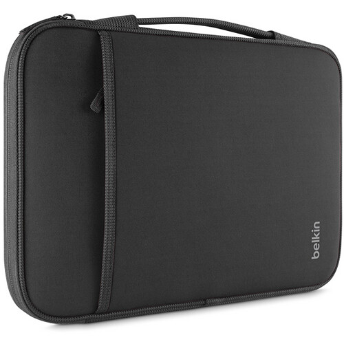 Belkin - Vertical 11in Chromebook Sleeve Black Macbook Air Notebook Cover