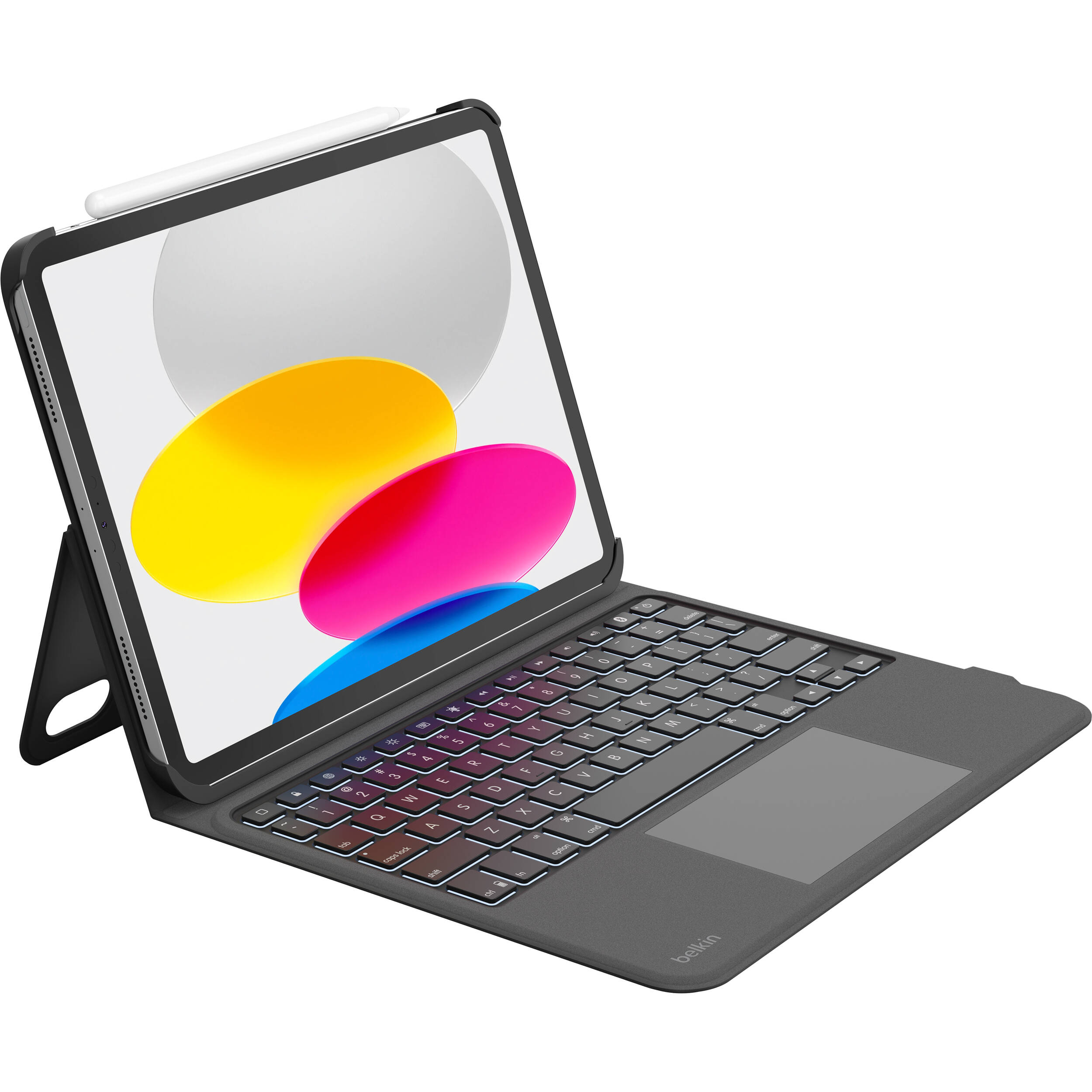 Belkin iPad keyboard with cradle and kickstand for 10.9-inch iPad 10th Gen — view 4