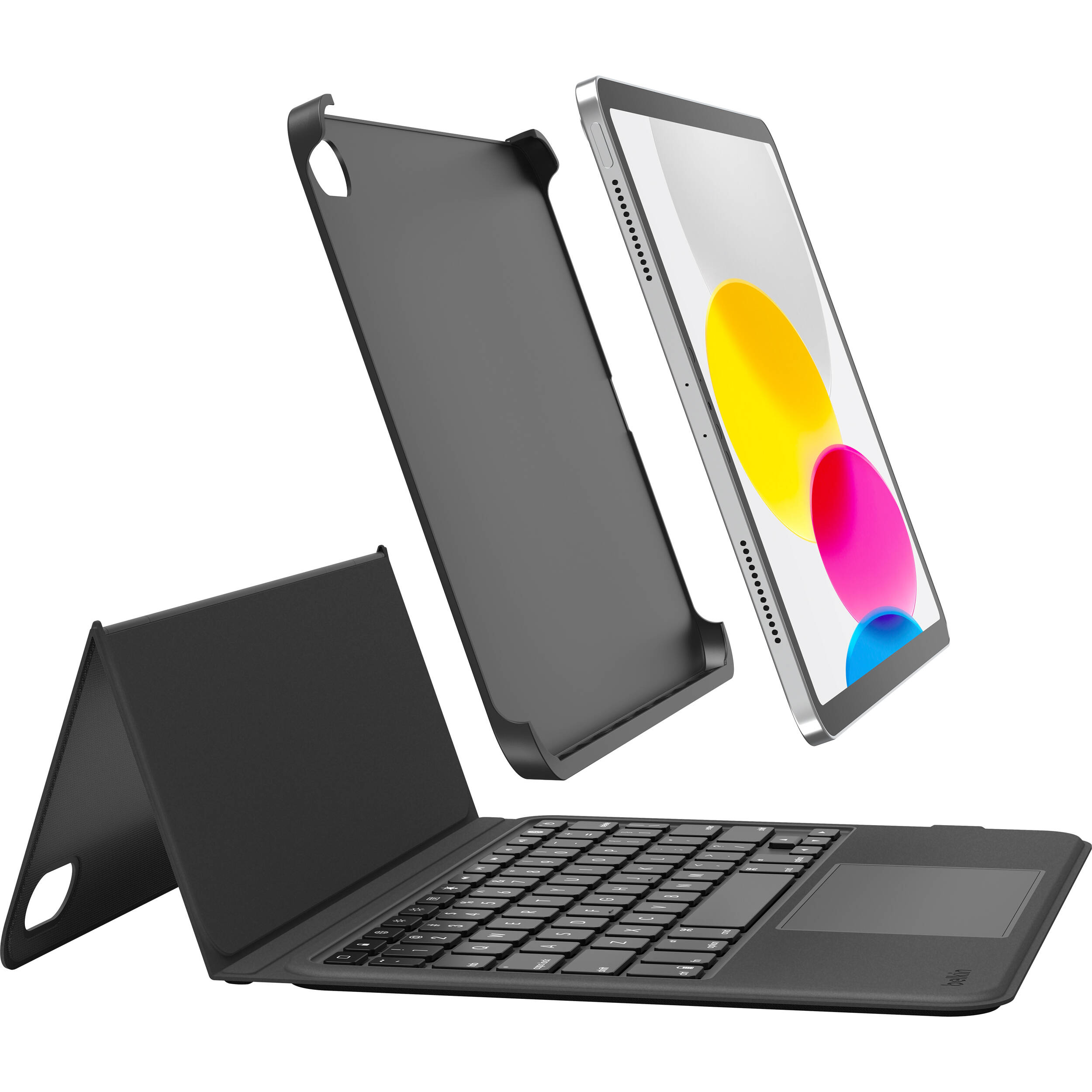 Belkin iPad keyboard with cradle and kickstand for 10.9-inch iPad 10th Gen — view 5