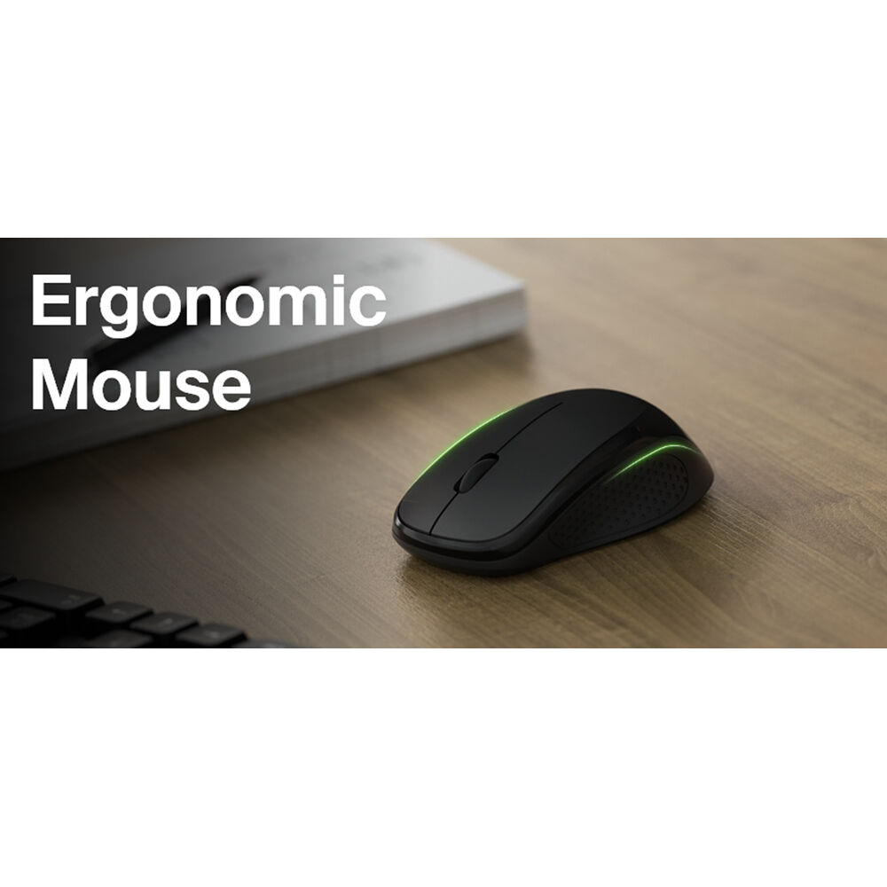 Belkin wireless keyboard and optical mouse combo for office desktop use — view 14