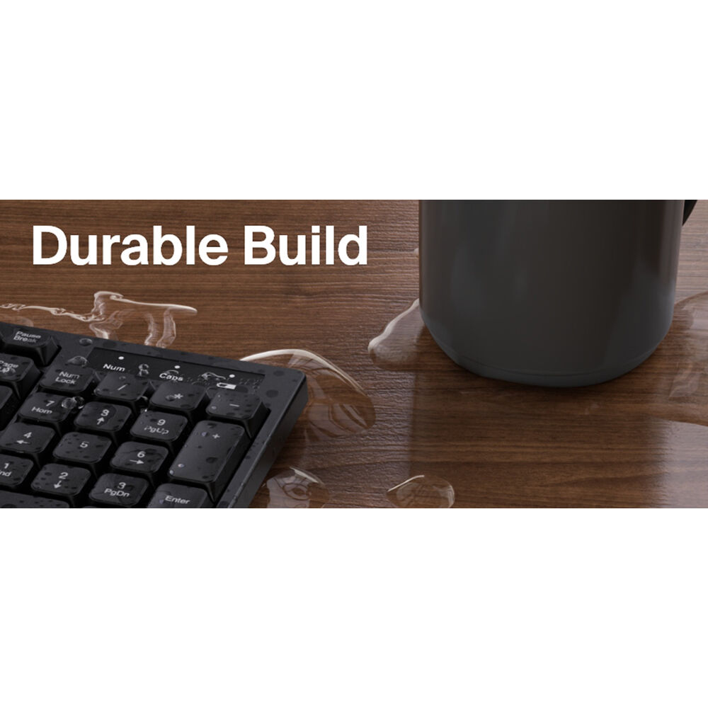 Belkin wireless keyboard and optical mouse combo for office desktop use — view 17