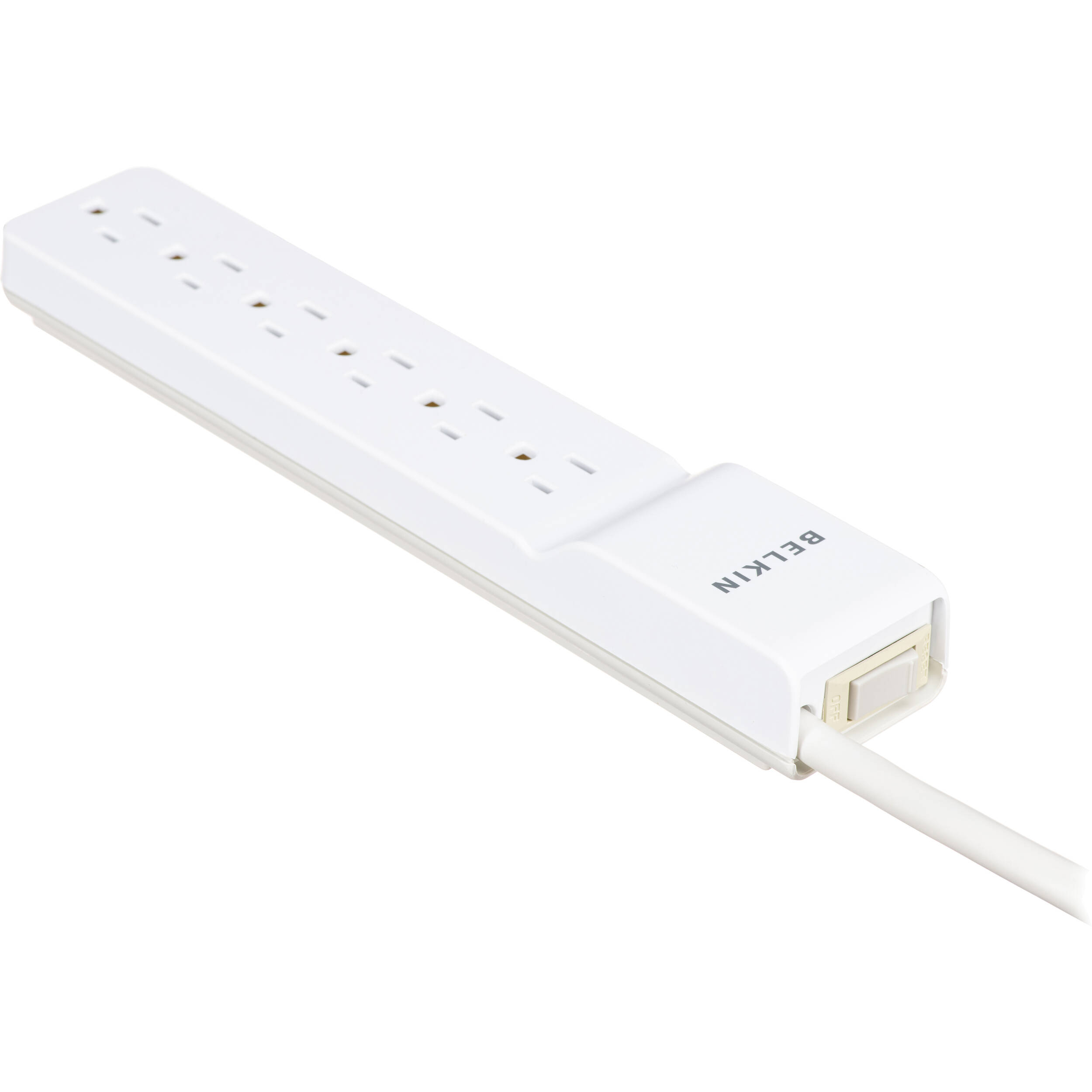 Belkin 6-outlet home and office surge protector with 6 ft cord — view 2