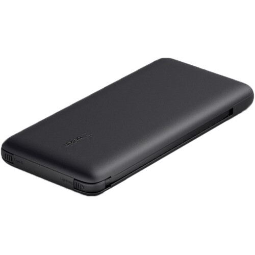 BELKIN MOBILE 10K PD POWER BANK W/ INTEGRATED CABLES BLACK 03-RETAIL BOX — view 2
