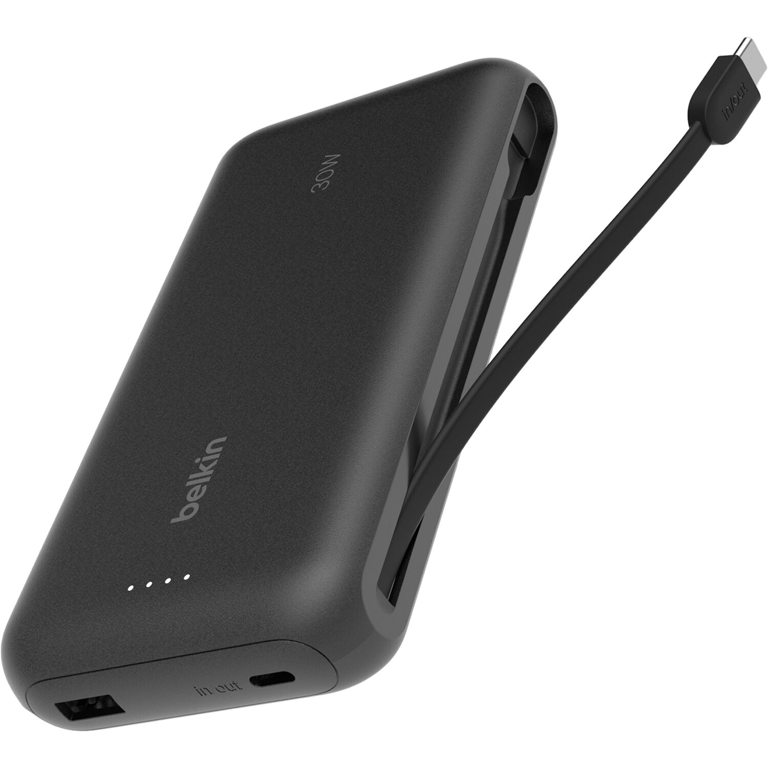 BELKIN MOBILE BOOSTCHARGE PWRBNK BOOSTCHARGE PWRBNK 20K W/ INTEGRATED CBL — view 2