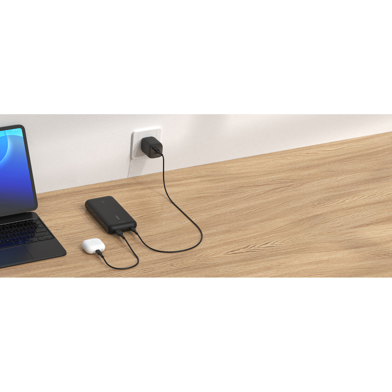 BELKIN MOBILE BOOSTCHARGE PWRBNK BOOSTCHARGE PWRBNK 20K W/ INTEGRATED CBL — view 9