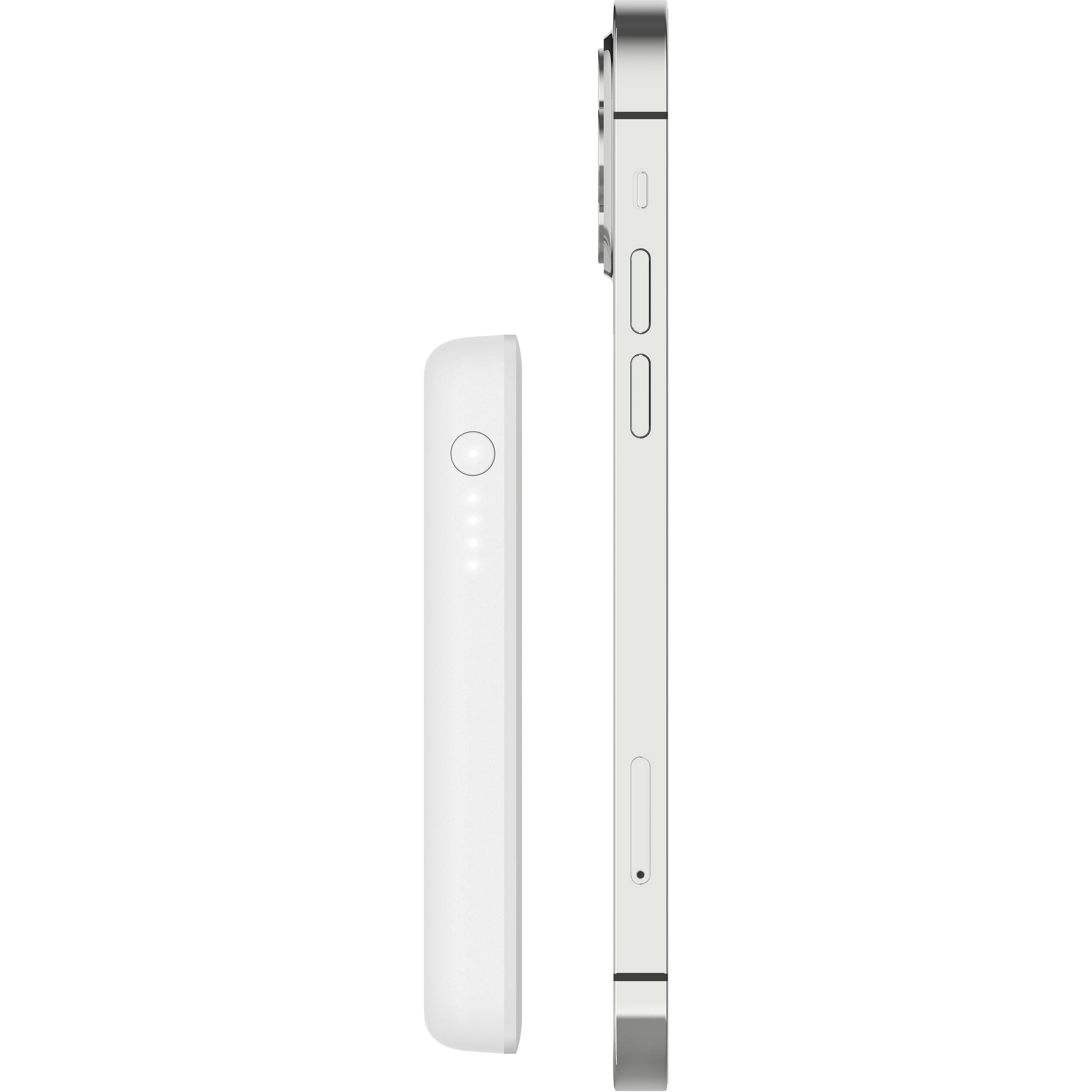 MAGNETIC WIRELESS POWER BANK,WHITE — view 3