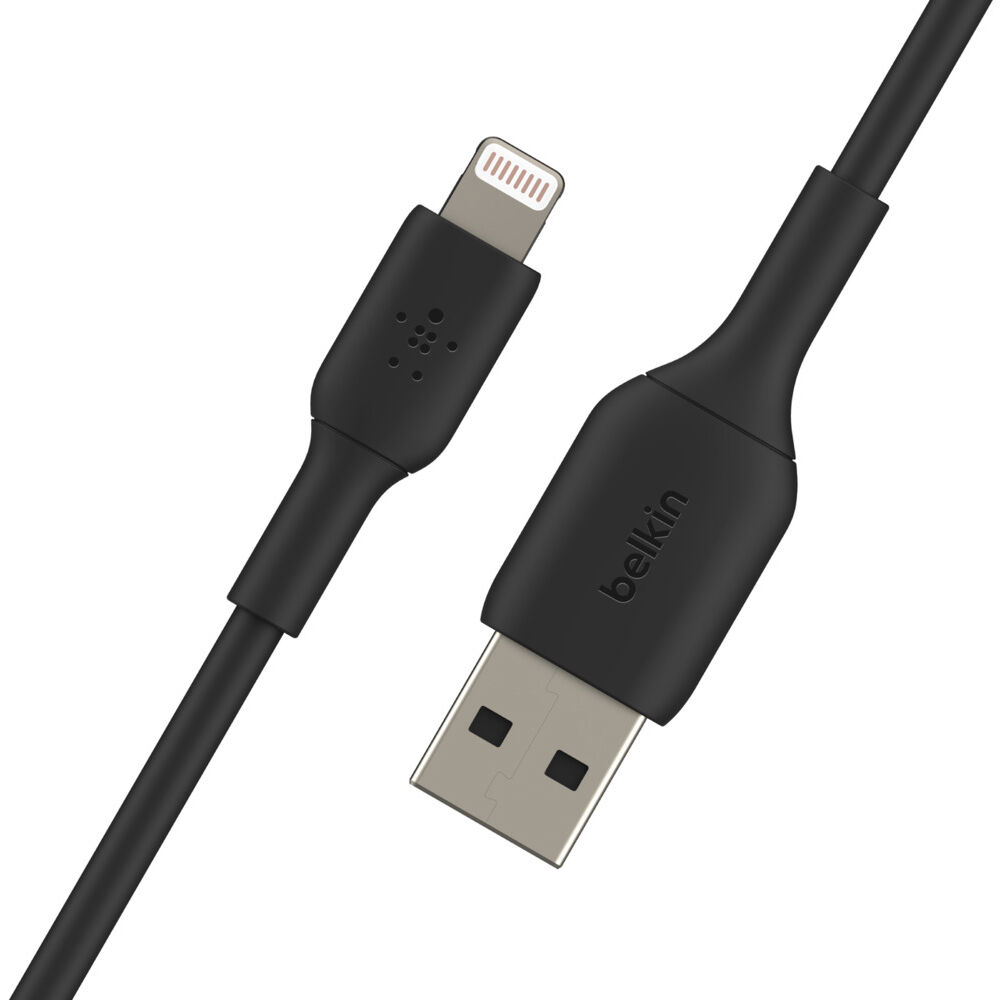 Belkin Boost Charge 2 m black Lightning to USB-A cable for charging and syncing Apple devices — view 3