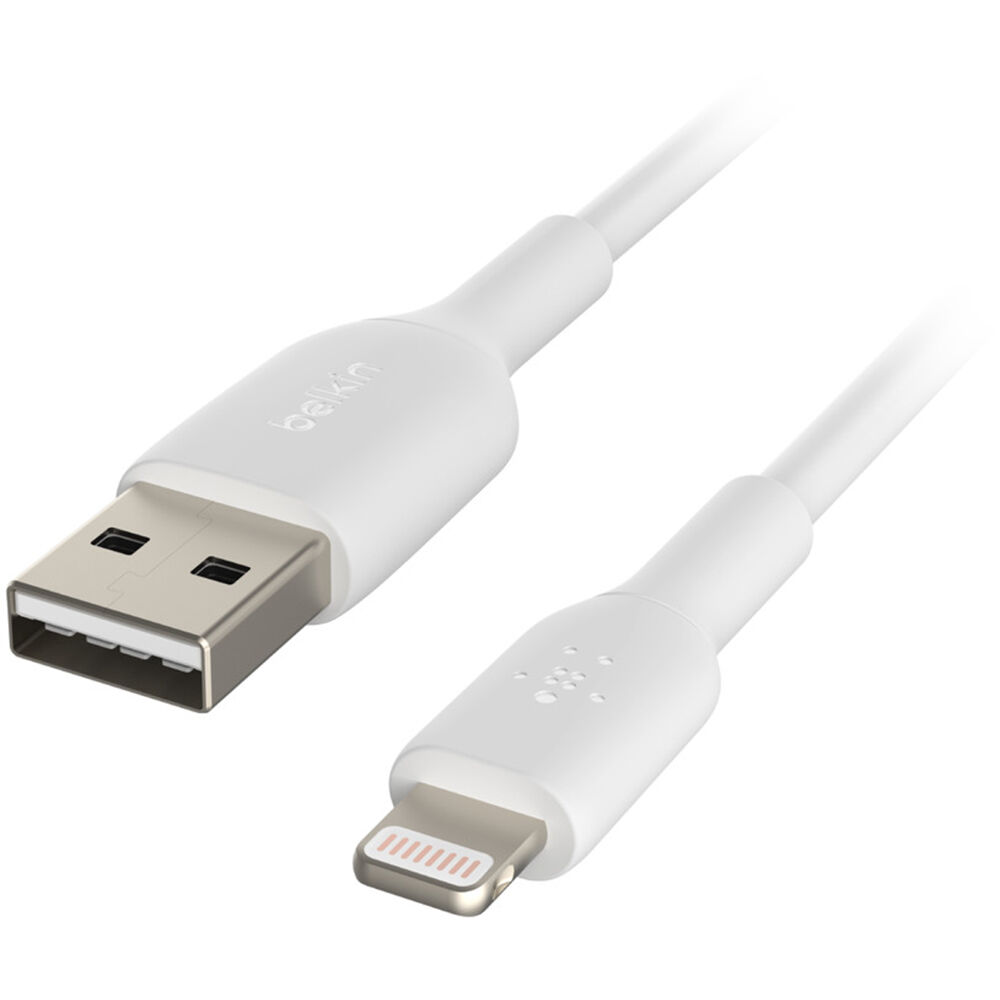 Belkin BOOST CHARGE 3 m white USB-A to Lightning cable for Apple charging and sync — view 4