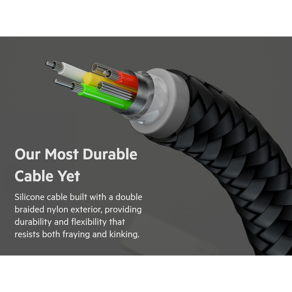 Belkin USB-A to Lightning braided black cable, 1 m — view 12