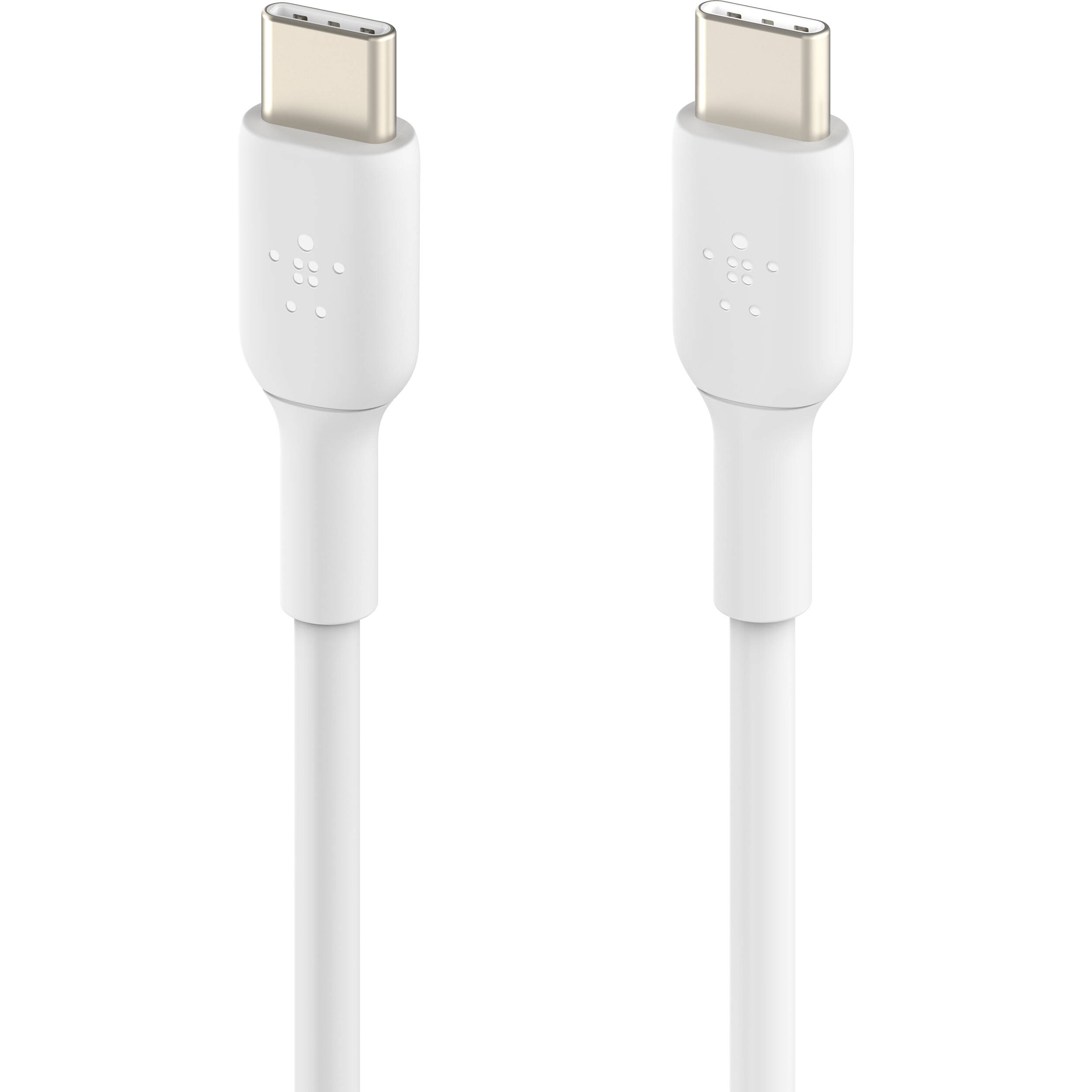 Belkin white USB-C to USB-C 1 m cable 2-pack for charging and syncing — view 4