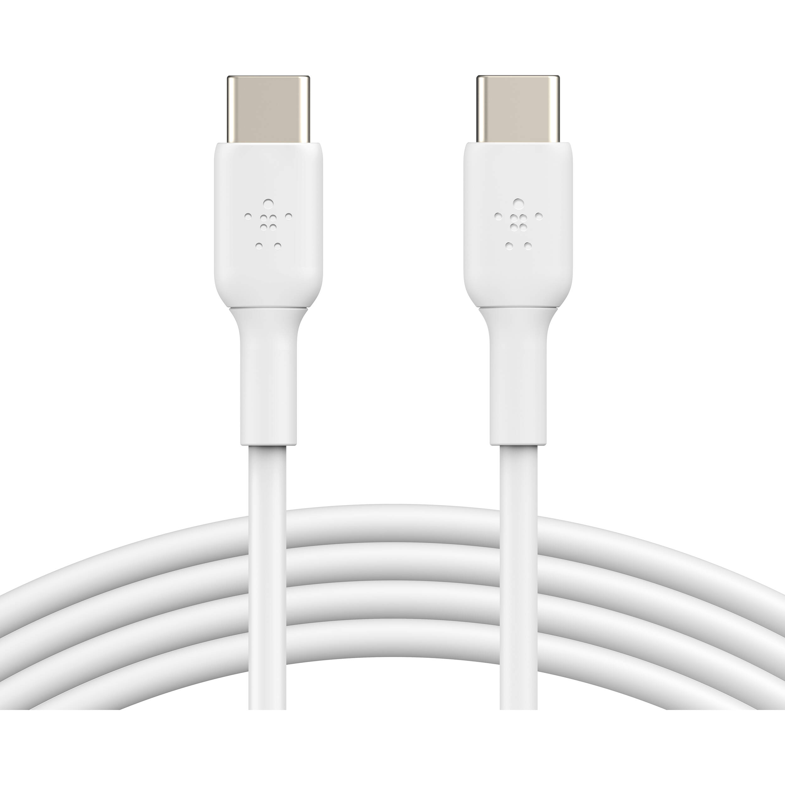Belkin white USB-C to USB-C 1 m cable 2-pack for charging and syncing — view 5