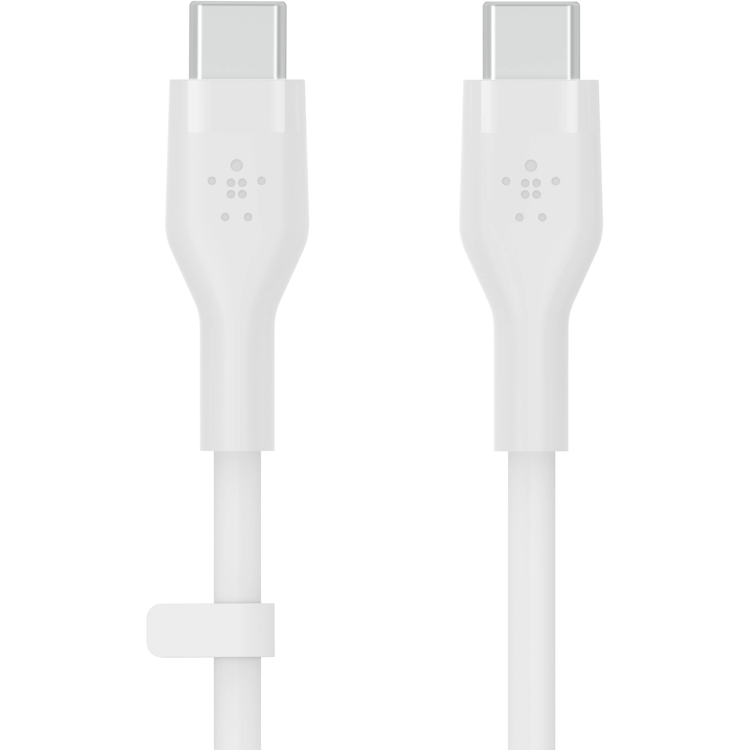 Belkin black USB-C to USB-C 2.0 silicone cable, 3 m length — view 2