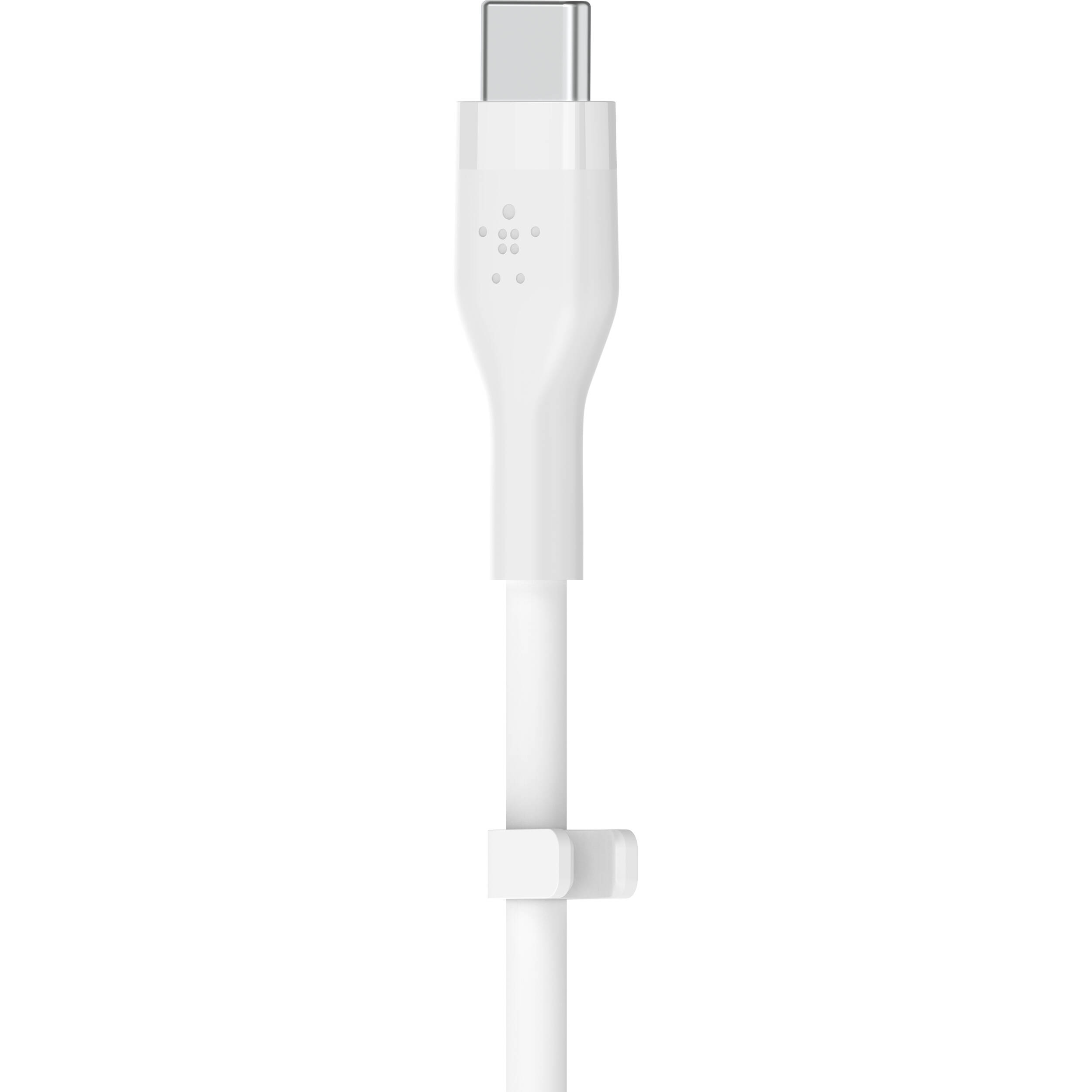 Belkin black USB-C to USB-C 2.0 silicone cable, 3 m length — view 3