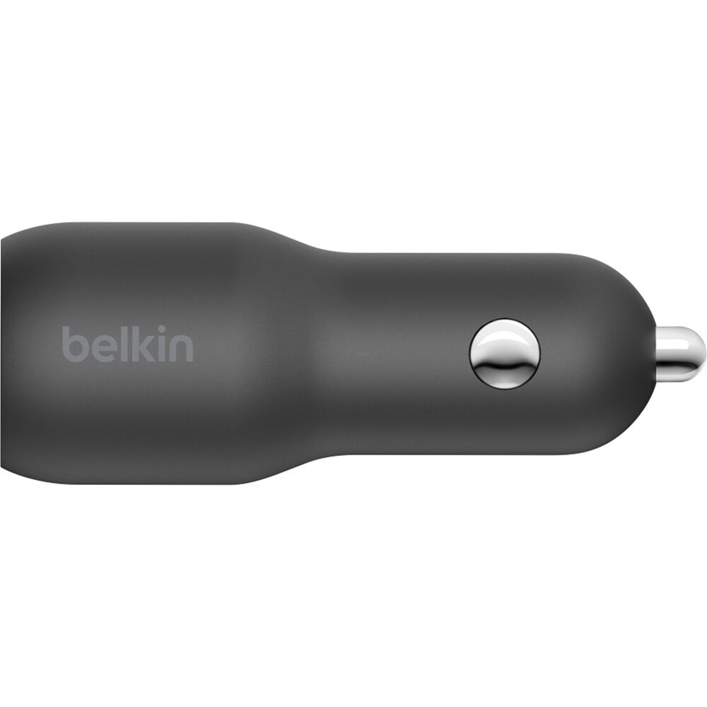 Belkin BOOST↑CHARGE Auto 37 W black car charger for 12 V DC vehicle power — view 3