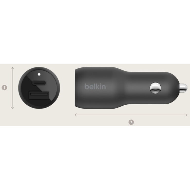 BOOST CHARGE Dual Car Charger — view 3