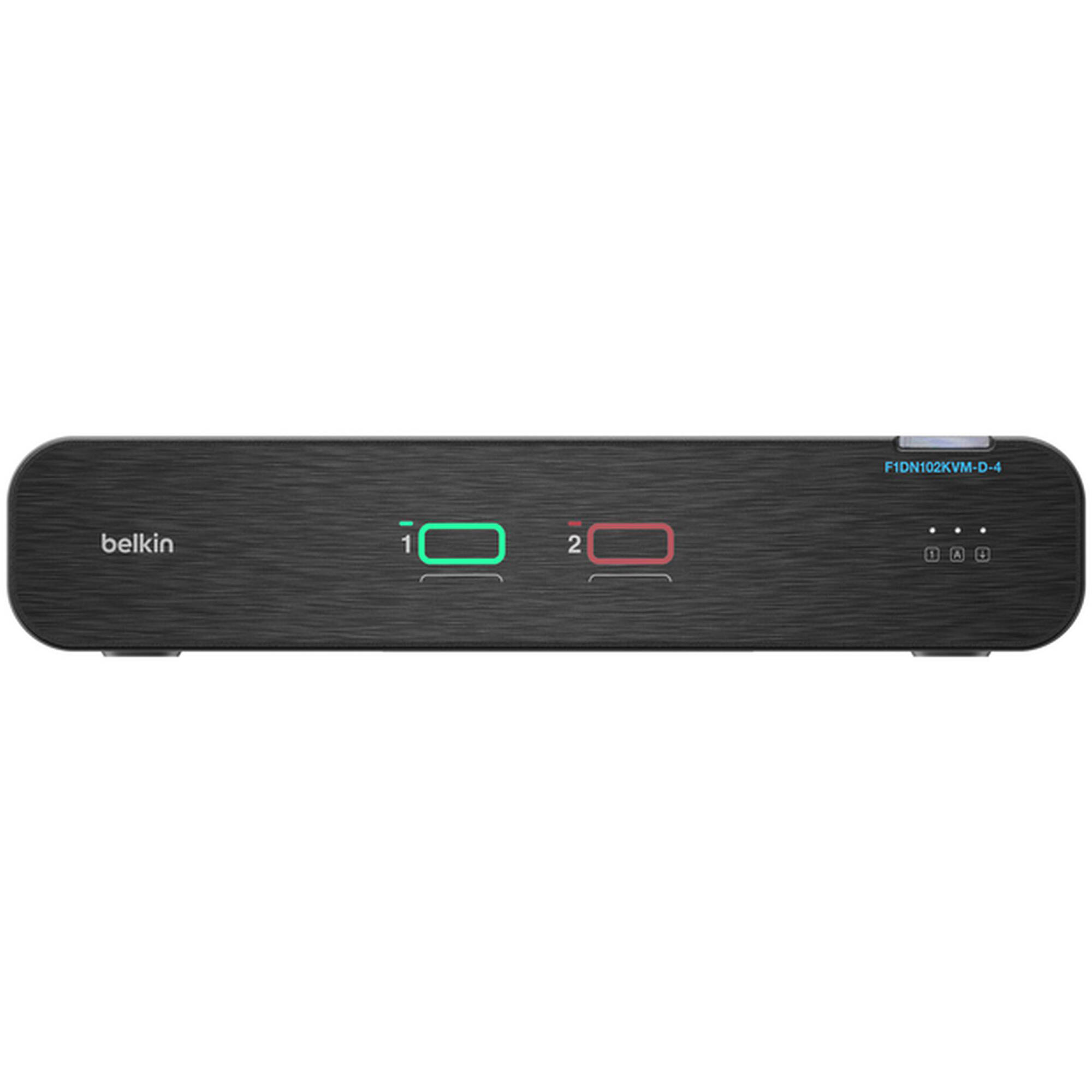 Belkin 2-port single-head secure KVM switch without CAC for controlled-access workstations — view 2