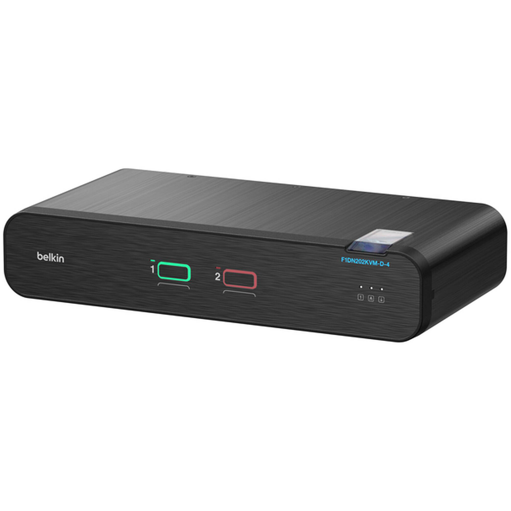 Belkin 2-port dual-head secure KVM switch without CAC for controlled-access workstations — view 3